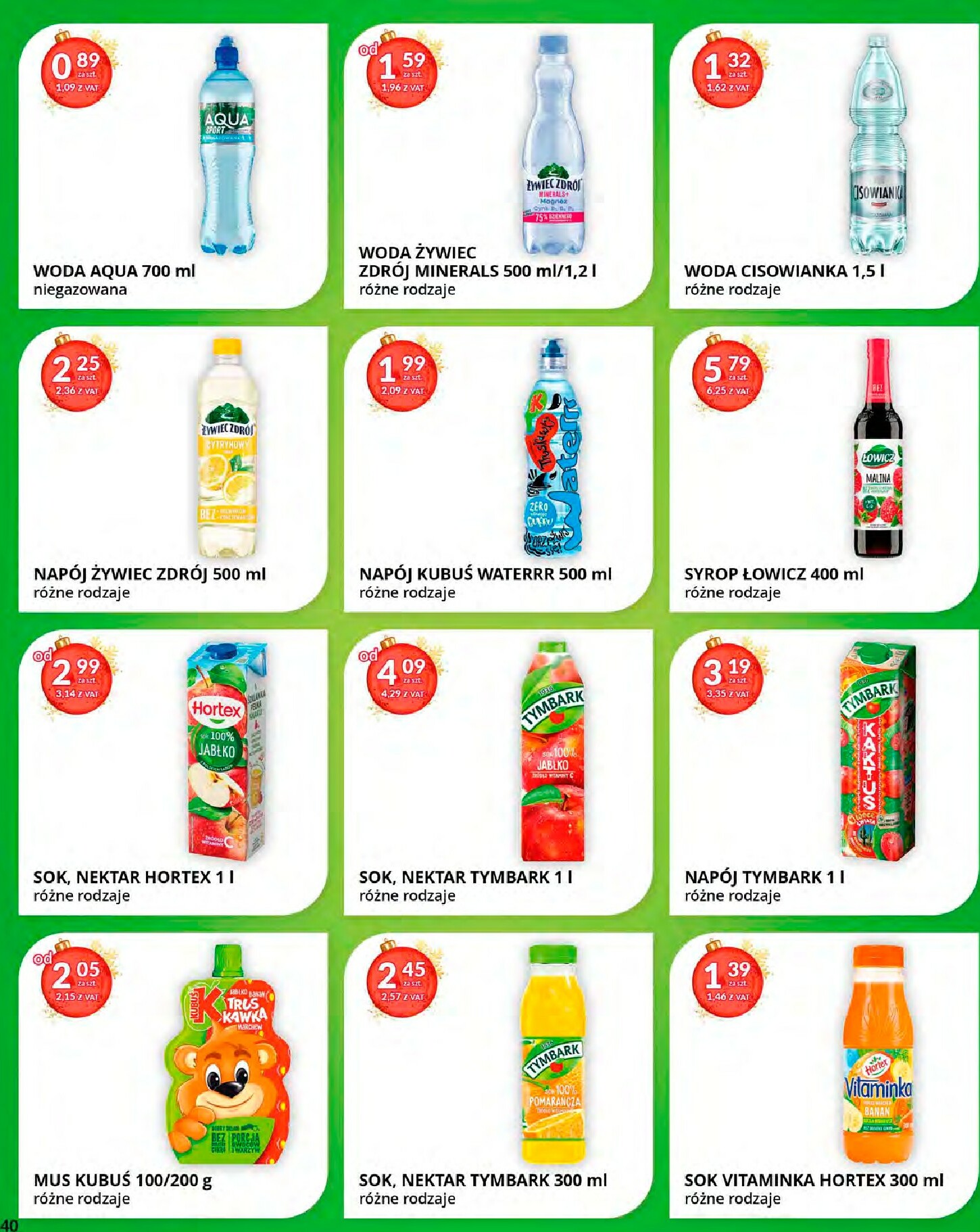 eurocash - Gazetka Eurocash - Cash & Carry - ważna od 15.12. do 07.01. - page: 40