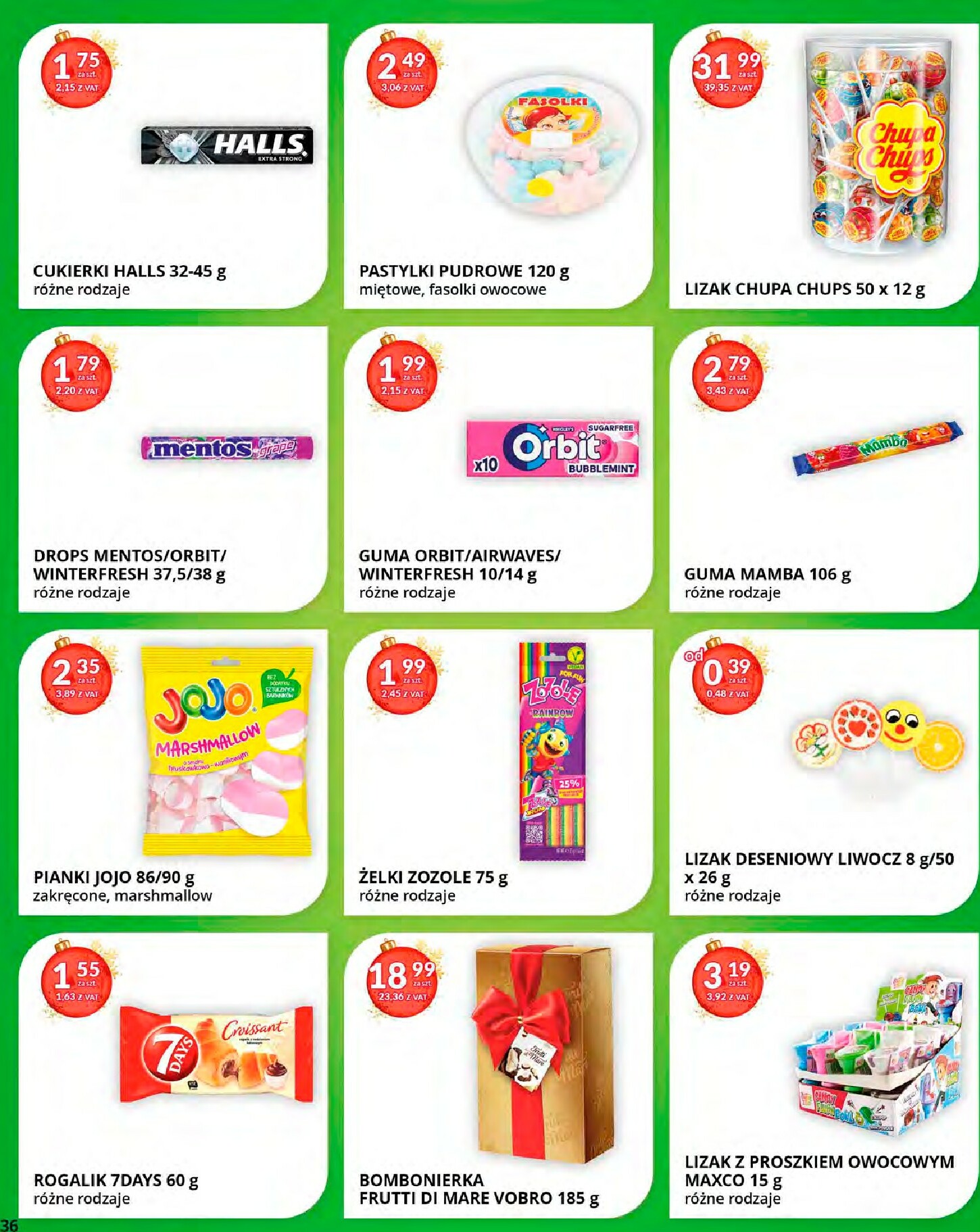 eurocash - Gazetka Eurocash - Cash & Carry - ważna od 15.12. do 07.01. - page: 36