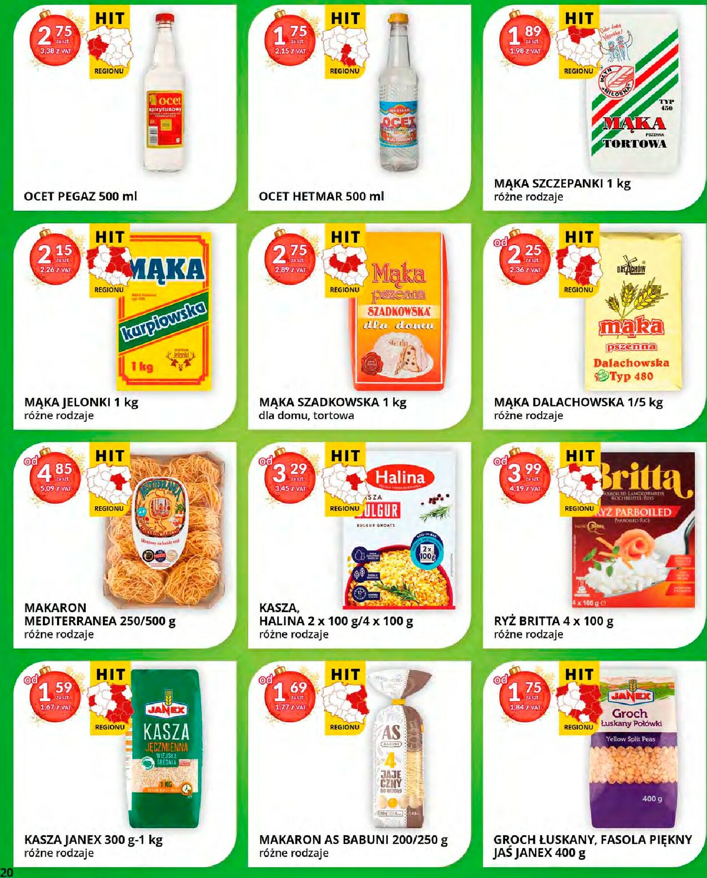 eurocash - Gazetka Eurocash - Cash & Carry - ważna od 15.12. do 07.01. - page: 20