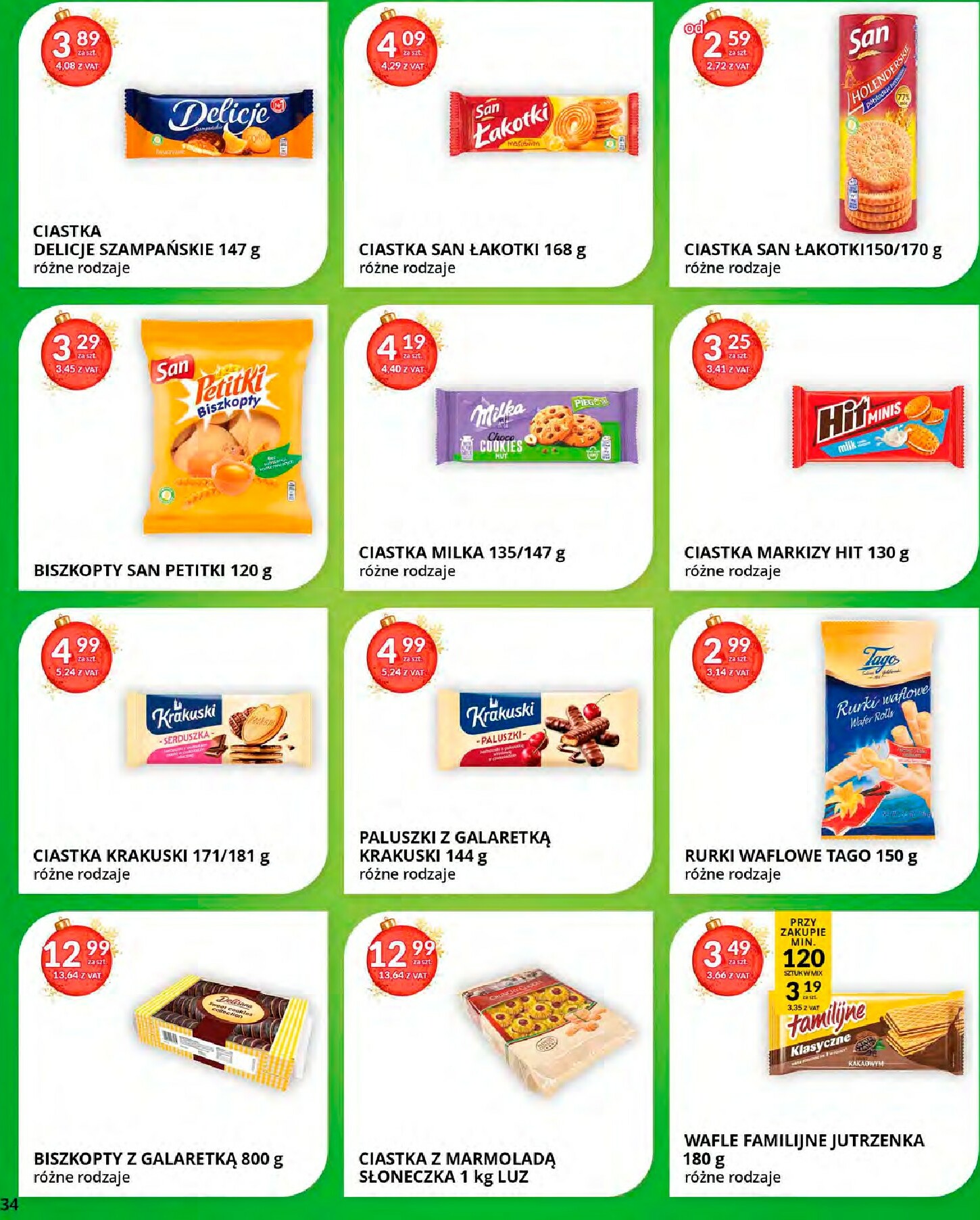 eurocash - Gazetka Eurocash - Cash & Carry - ważna od 15.12. do 07.01. - page: 34