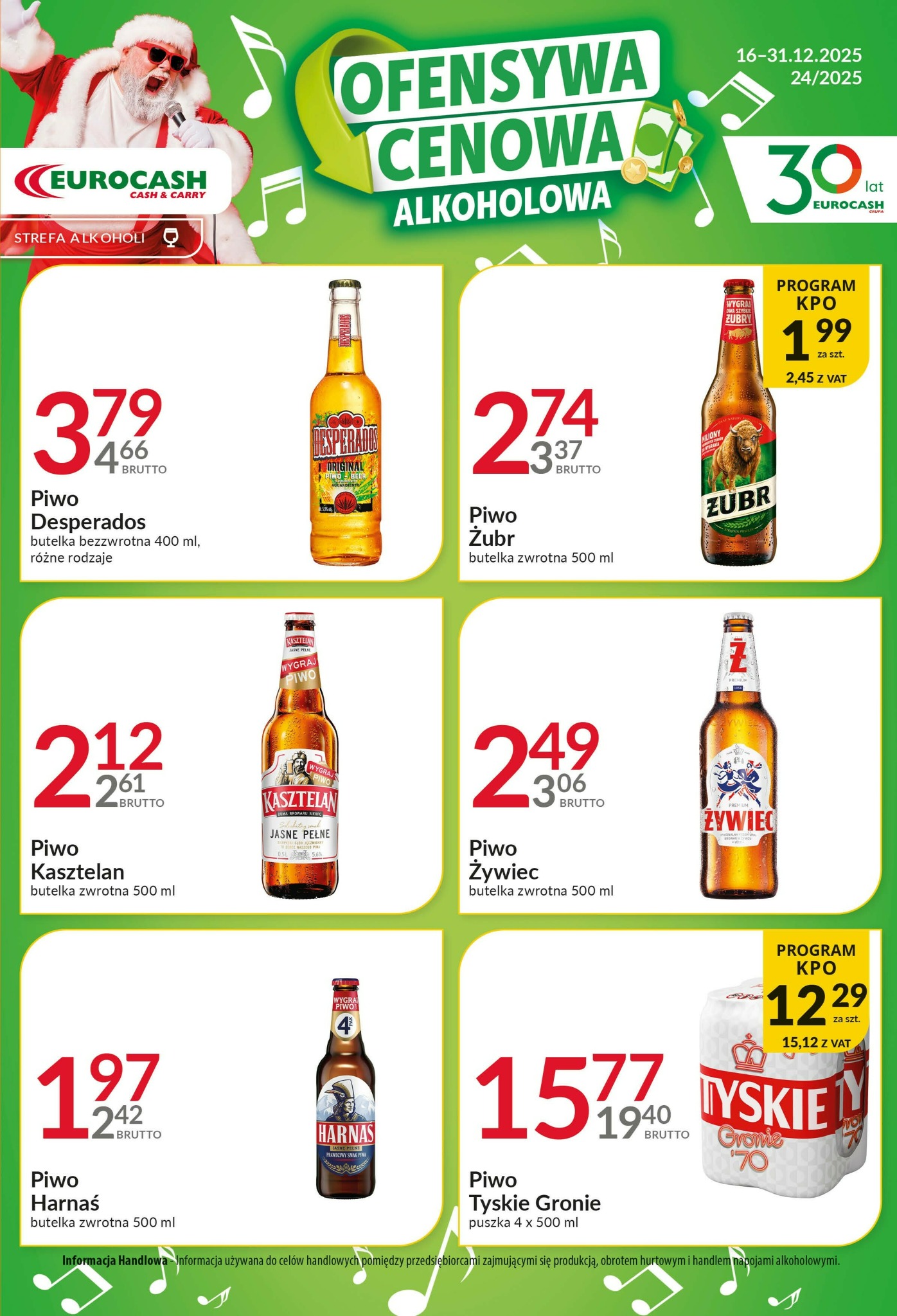 eurocash - Gazetka Eurocash - Ofensywa Alkoholowa - ważna od 16.12. do 31.12.
