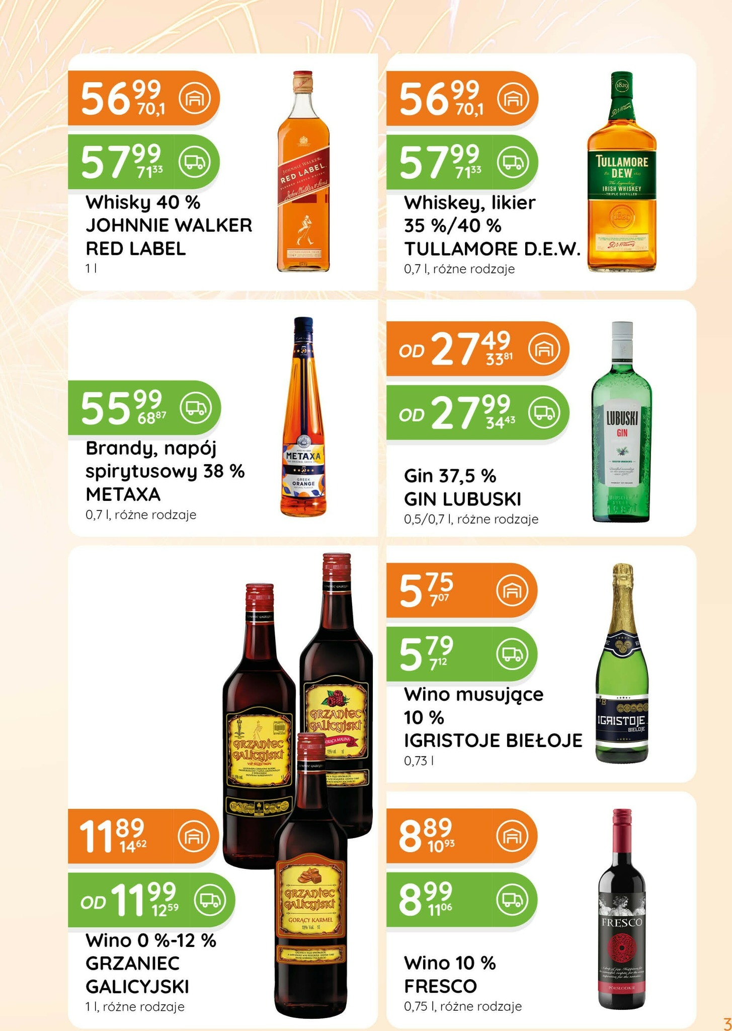 eurocash - Gazetka Eurocash - Ofensywa Alkoholowa - ważna od 01.01. do 15.01. - page: 3