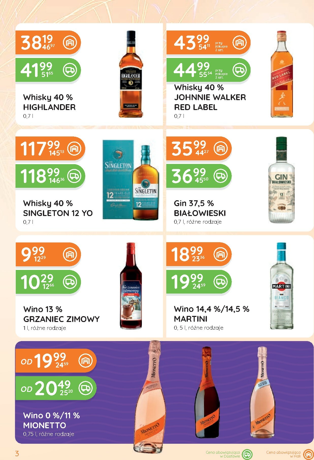 eurocash - Gazetka Eurocash - Ofensywa Alkoholowa - ważna od 16.01. do 31.01. - page: 3