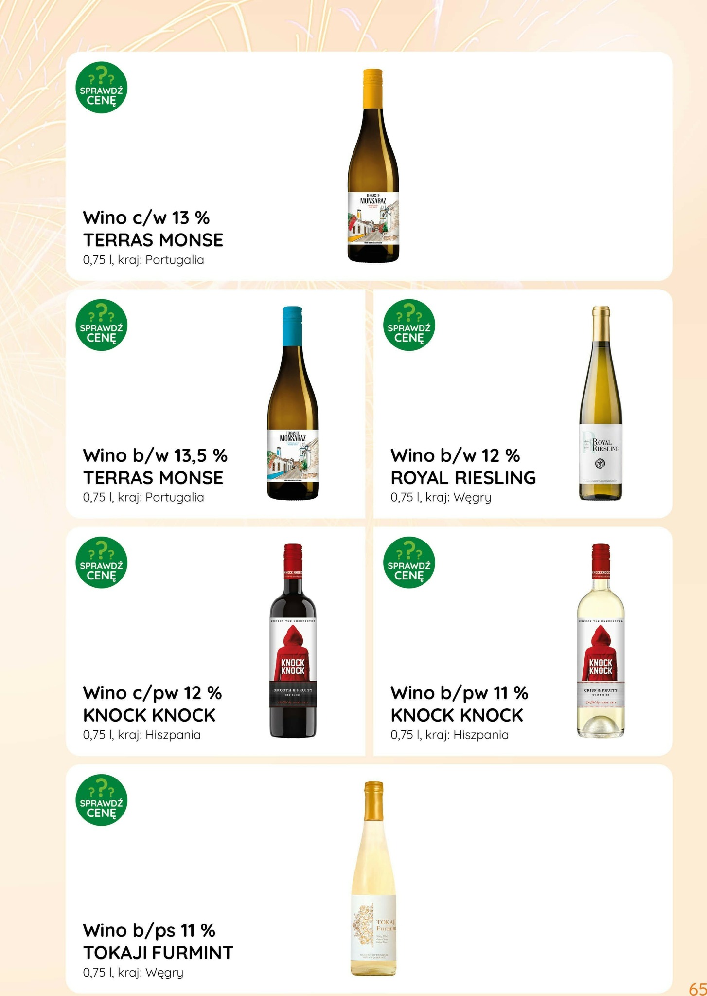 eurocash - Gazetka Eurocash - Katalog Alkoholowy - ważna od 01.01. do 31.01. - page: 65