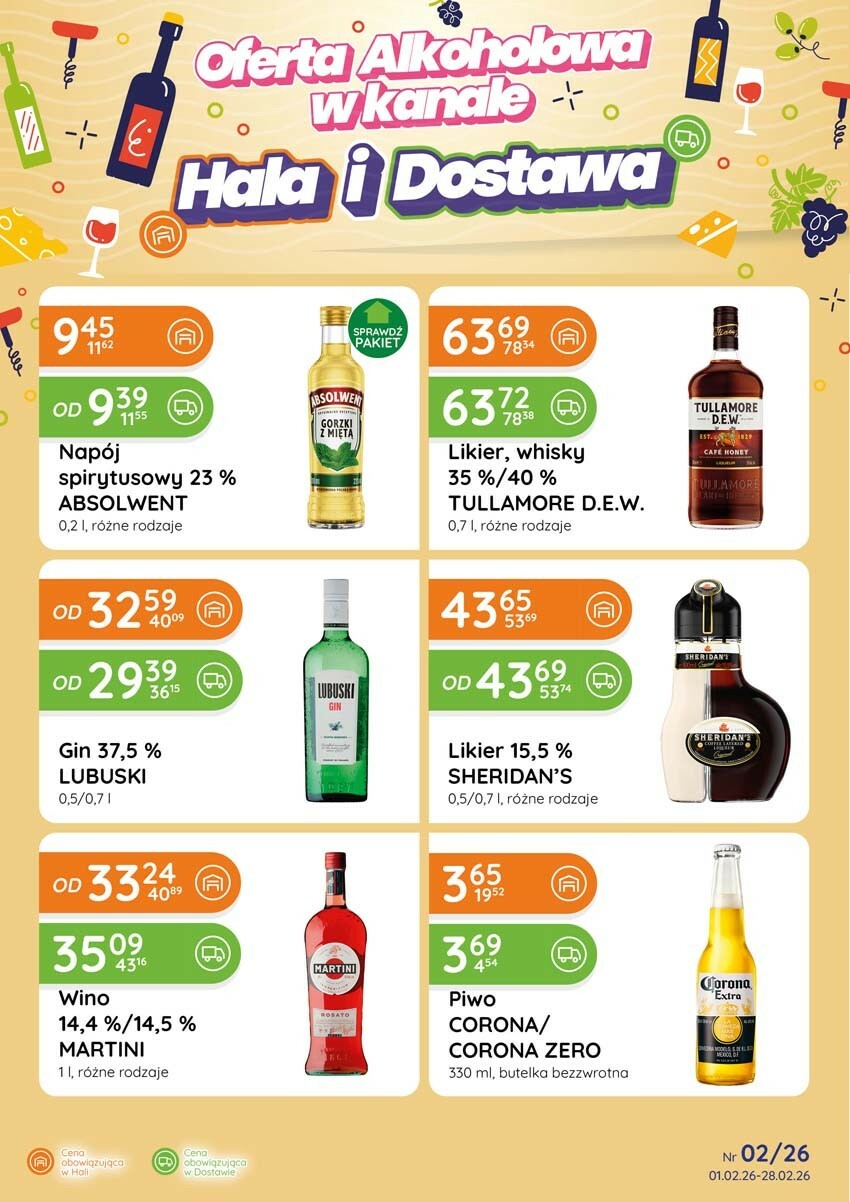 eurocash - Gazetka Eurocash - Alkoholowy - ważna od 01.02.2026 do 28.02.2026