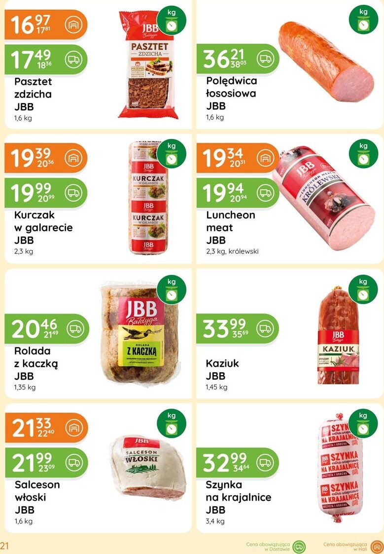 eurocash - Gazetka Eurocash - Katalog Wędlin - ważna od 05.03.2026 do 01.04.2026 - page: 21