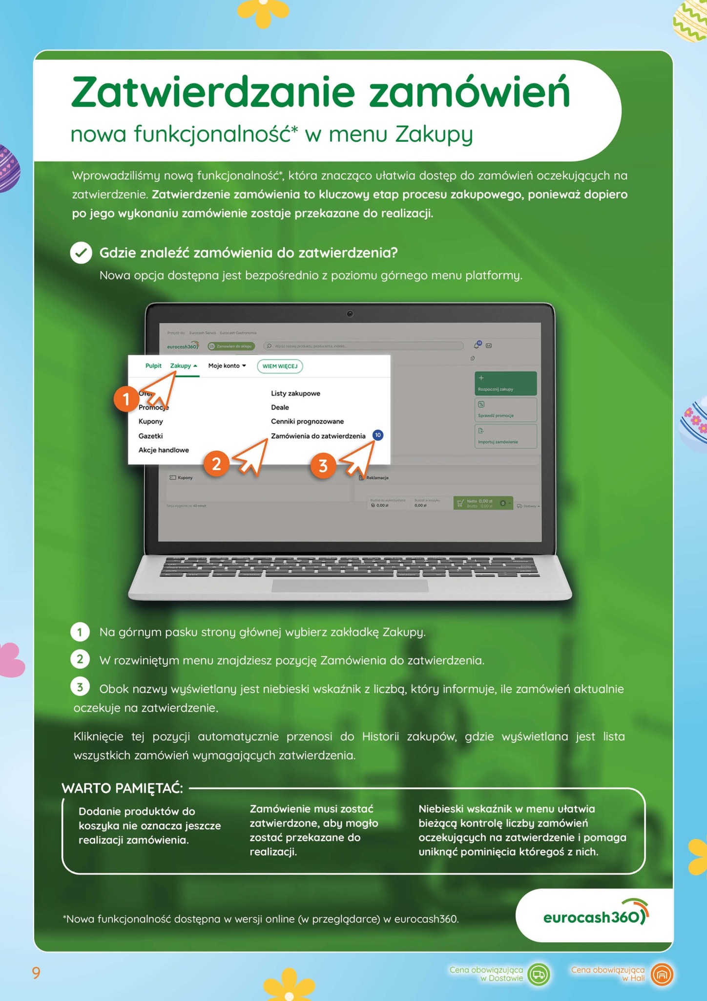 eurocash - Gazetka Eurocash - Wielkanocny Nabiał - ważna od 12.03.2026 do 01.04.2026 - page: 9