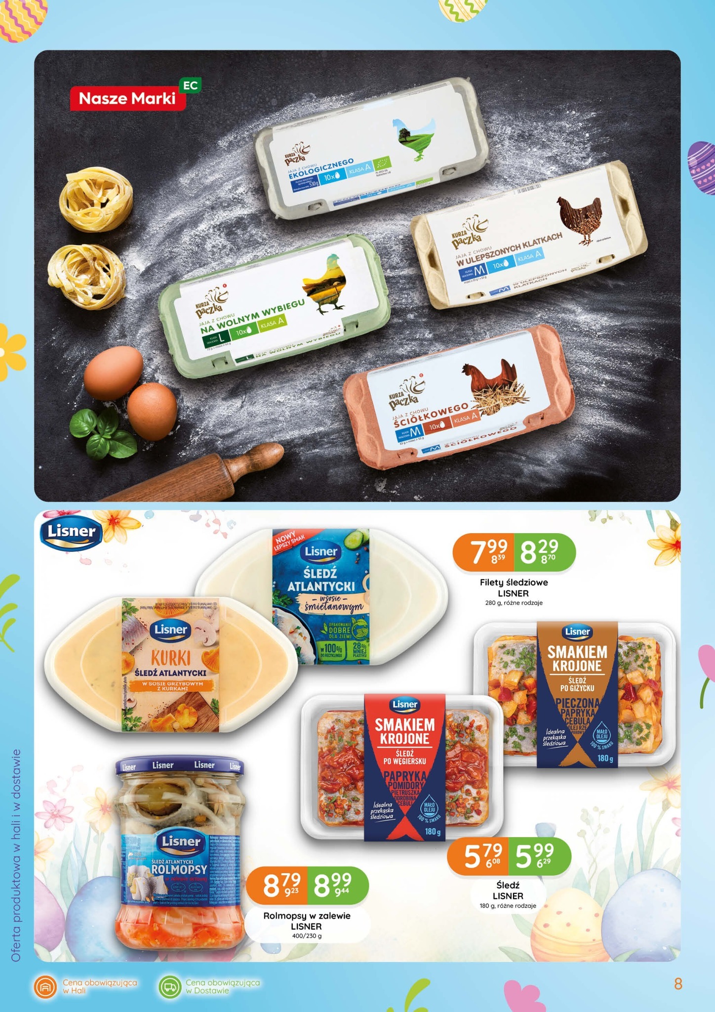 eurocash - Gazetka Eurocash - Wielkanocny Nabiał - ważna od 12.03.2026 do 01.04.2026 - page: 8
