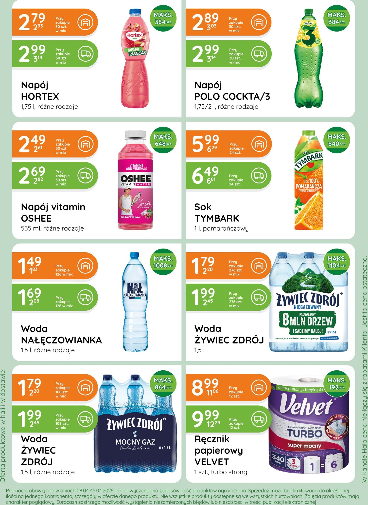 eurocash - Aktualna gazetka Eurocash ważna od 08.04.2026 do 15.04.2026 - page: 8