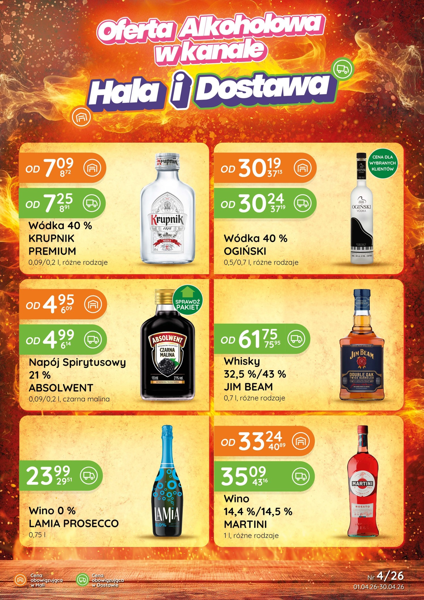 eurocash - Aktualna gazetka Eurocash - Hala i Dostawa ważna od 01.04.2026 do 30.04.2026