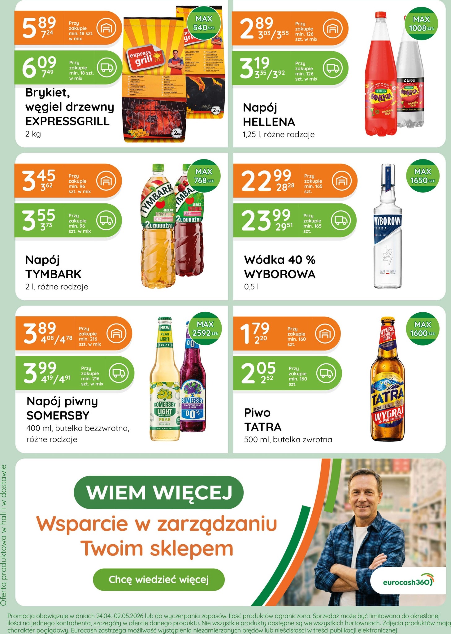eurocash - Aktualna gazetka Eurocash - 6 na 7 dni majówki ważna od 24.04.2026 do 02.05.2026 - page: 2