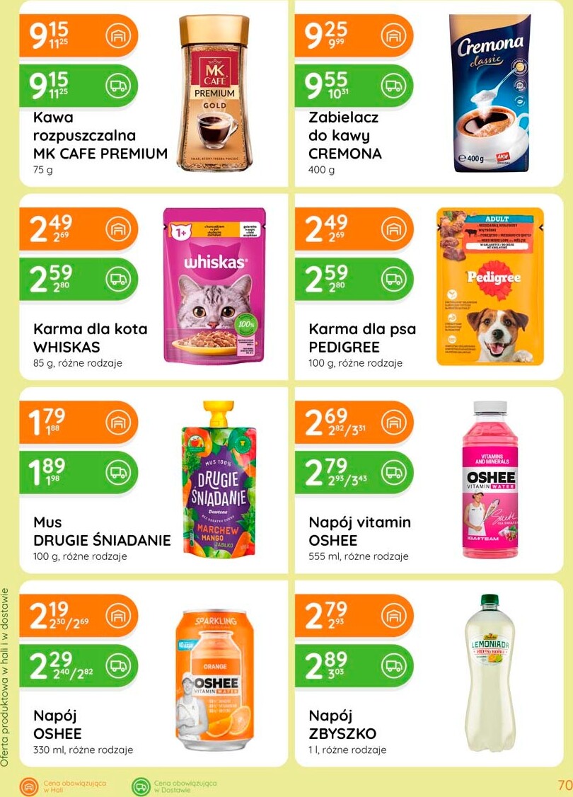 eurocash - Aktualna gazetka Eurocash - Katalog Spożywczy ważna od 30.04.2026 do 27.05.2026 - page: 70