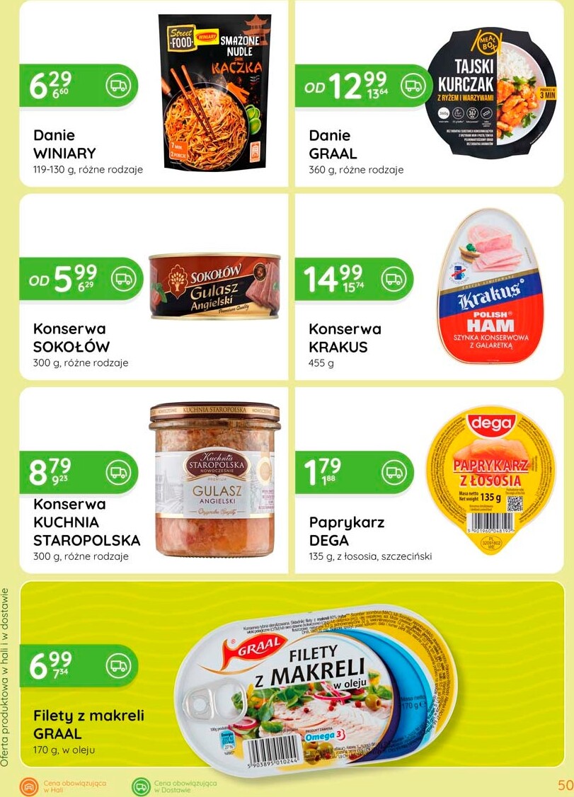 eurocash - Aktualna gazetka Eurocash - Katalog Spożywczy ważna od 30.04.2026 do 27.05.2026 - page: 50