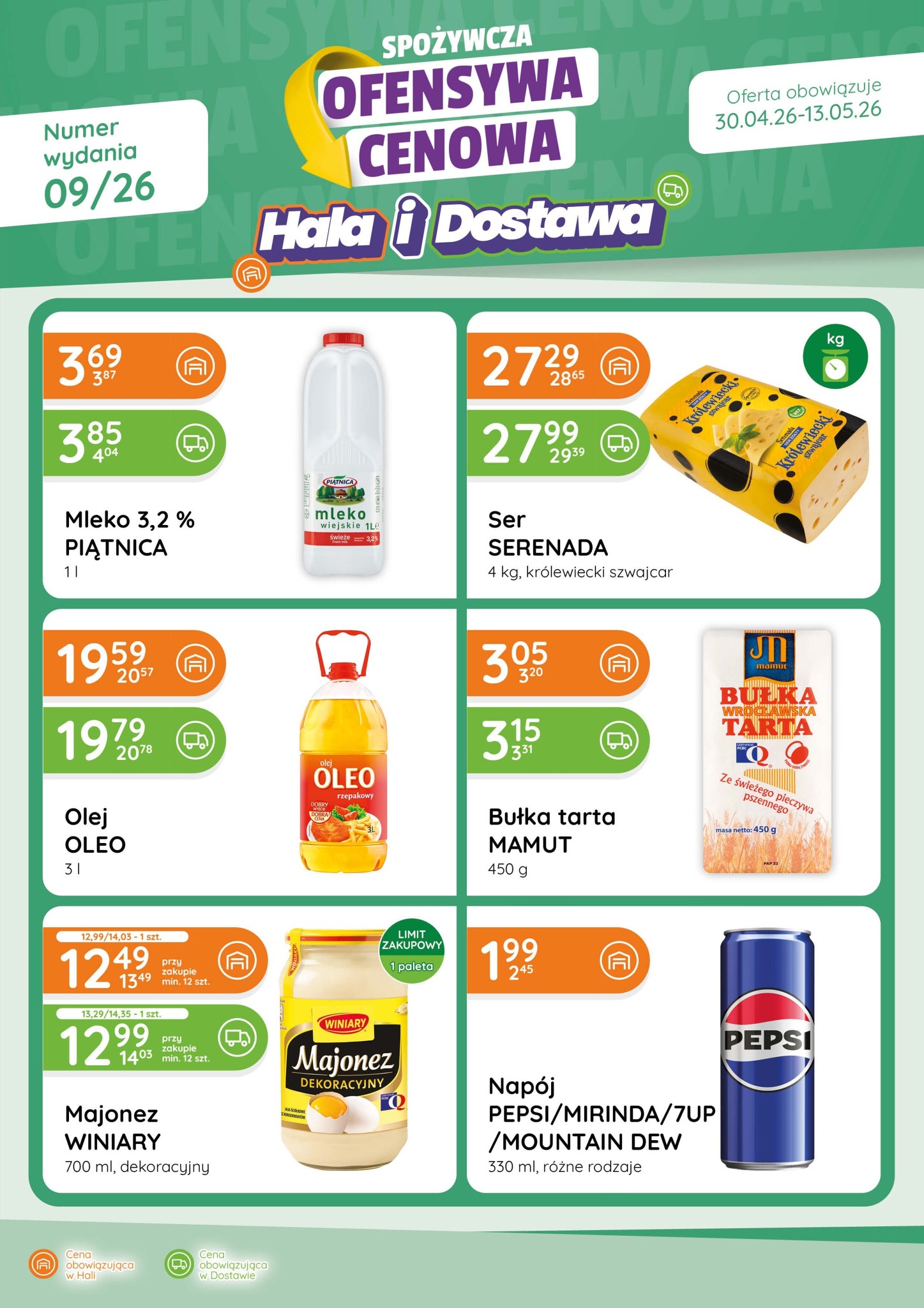 eurocash - Aktualna gazetka Eurocash - Ofensywa Spożywcza ważna od 30.04.2026 do 13.05.2026 - page: 1