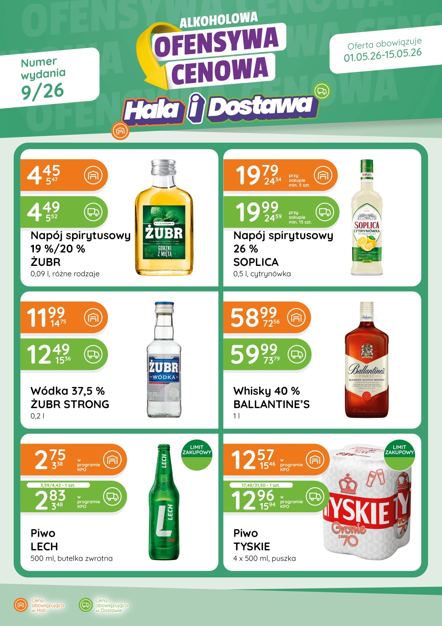 eurocash - Aktualna gazetka Eurocash - Ofensywa Alkoholowa ważna od 01.05.2026 do 15.05.2026
