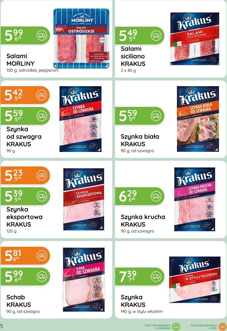 eurocash - Aktualna gazetka Eurocash - Katalog Wędlin ważna od 07.05.2026 do 03.06.2026 - page: 5