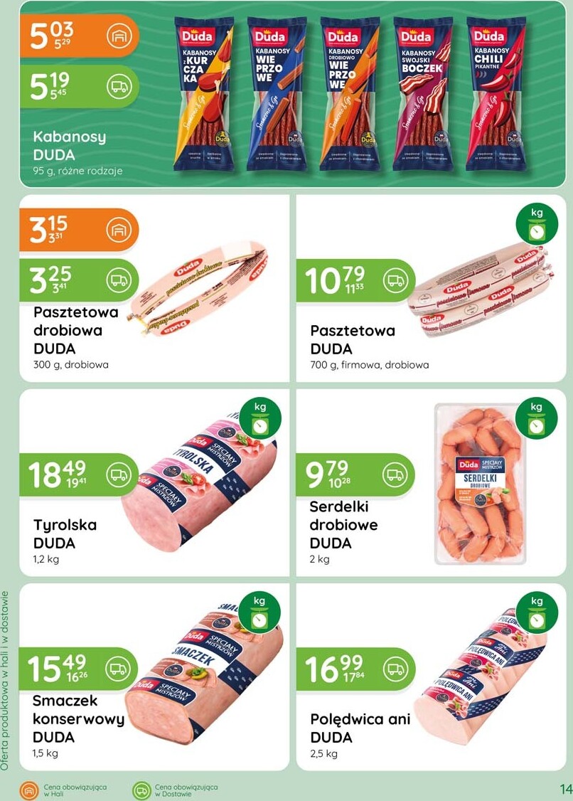 eurocash - Aktualna gazetka Eurocash - Katalog Wędlin ważna od 07.05.2026 do 03.06.2026 - page: 14