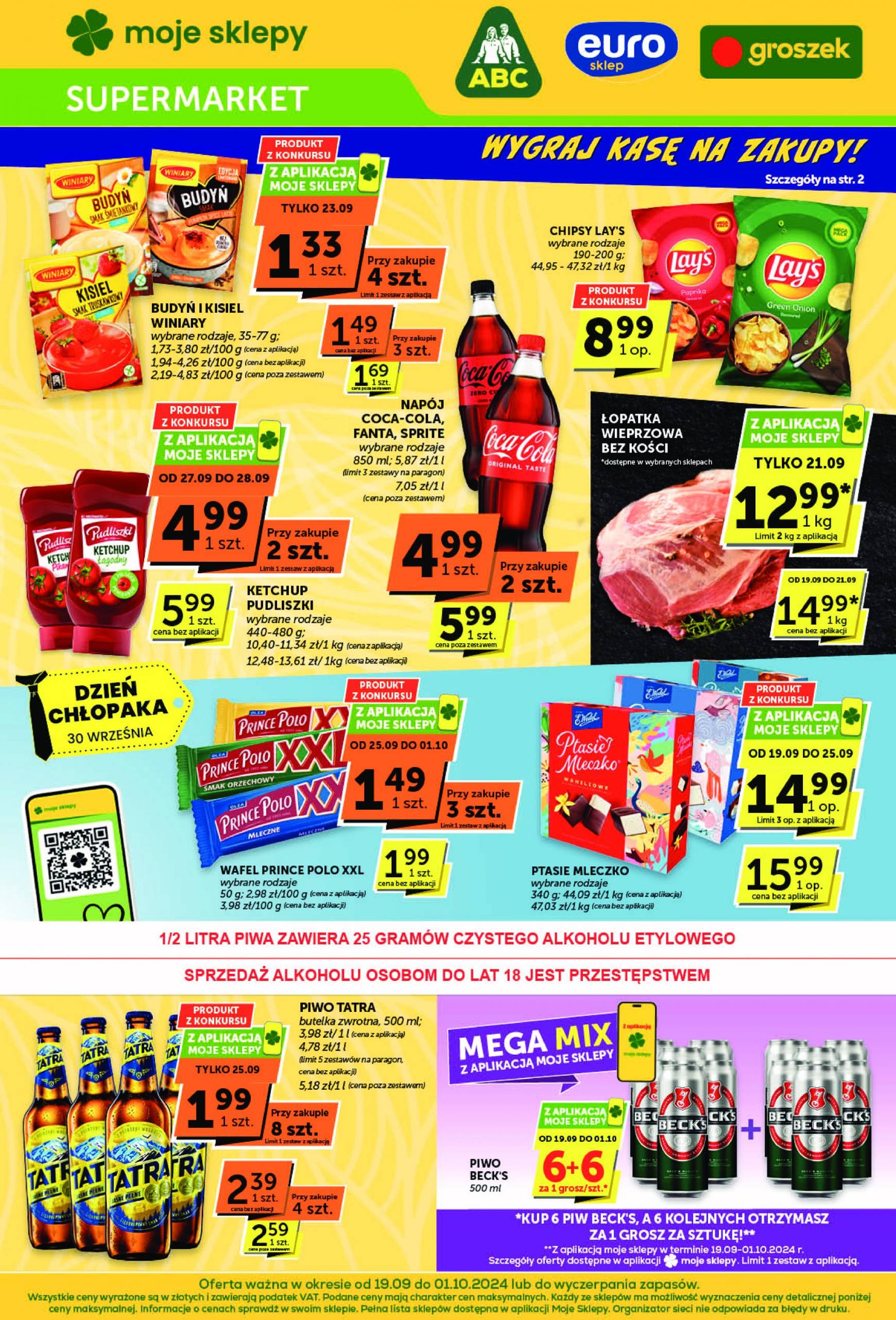 abc - Aktualna ABC Supermarket gazetka ważna od 19.09. - 01.10.