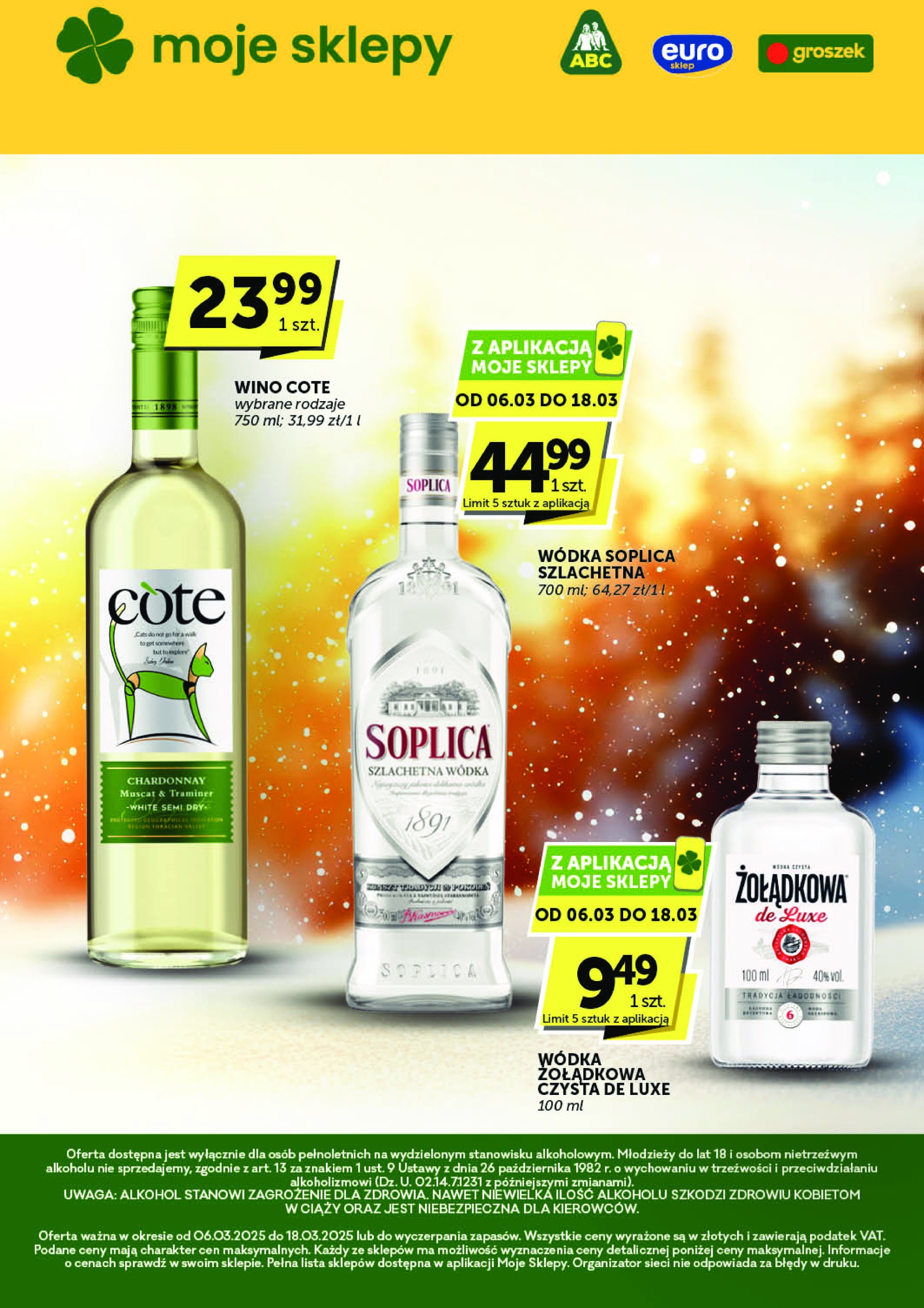 abc - ABC - Katalog alkoholowy gazetka ważna od 06.03. - 18.03.