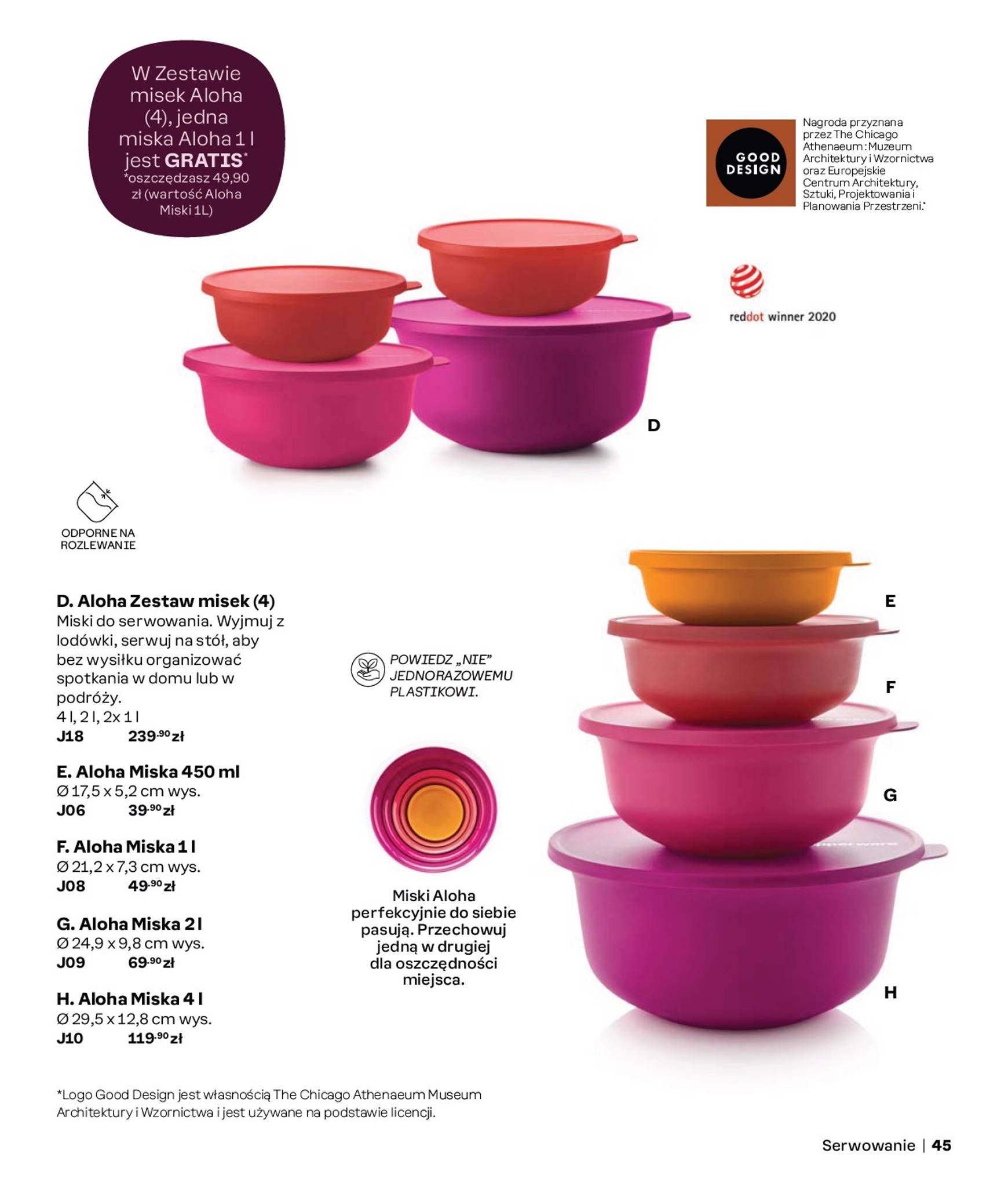 tupperware - Aktualna Tupperware gazetka ważna od 04.09. - 28.02. - page: 45