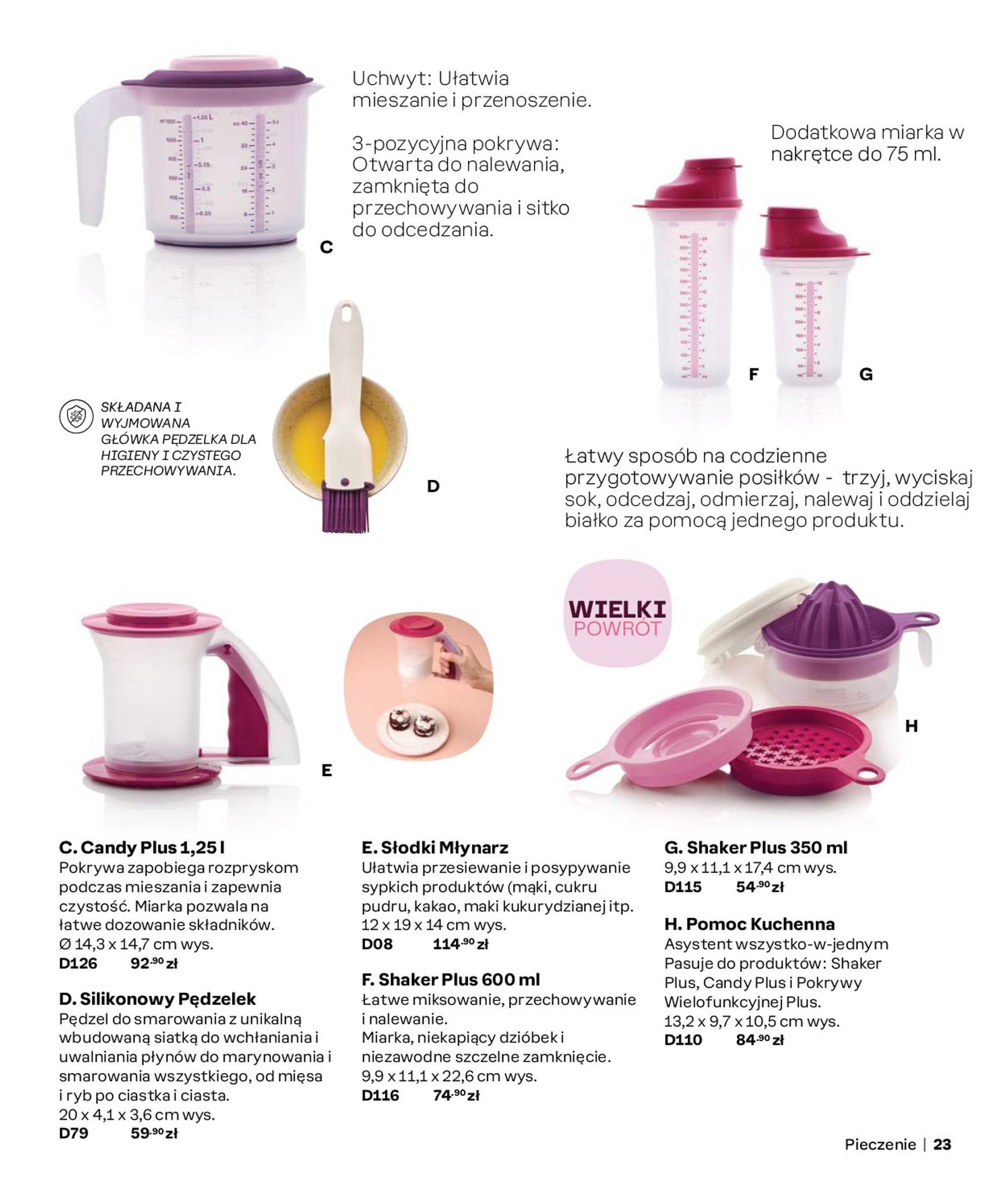 tupperware - Aktualna Tupperware gazetka ważna od 04.09. - 28.02. - page: 23