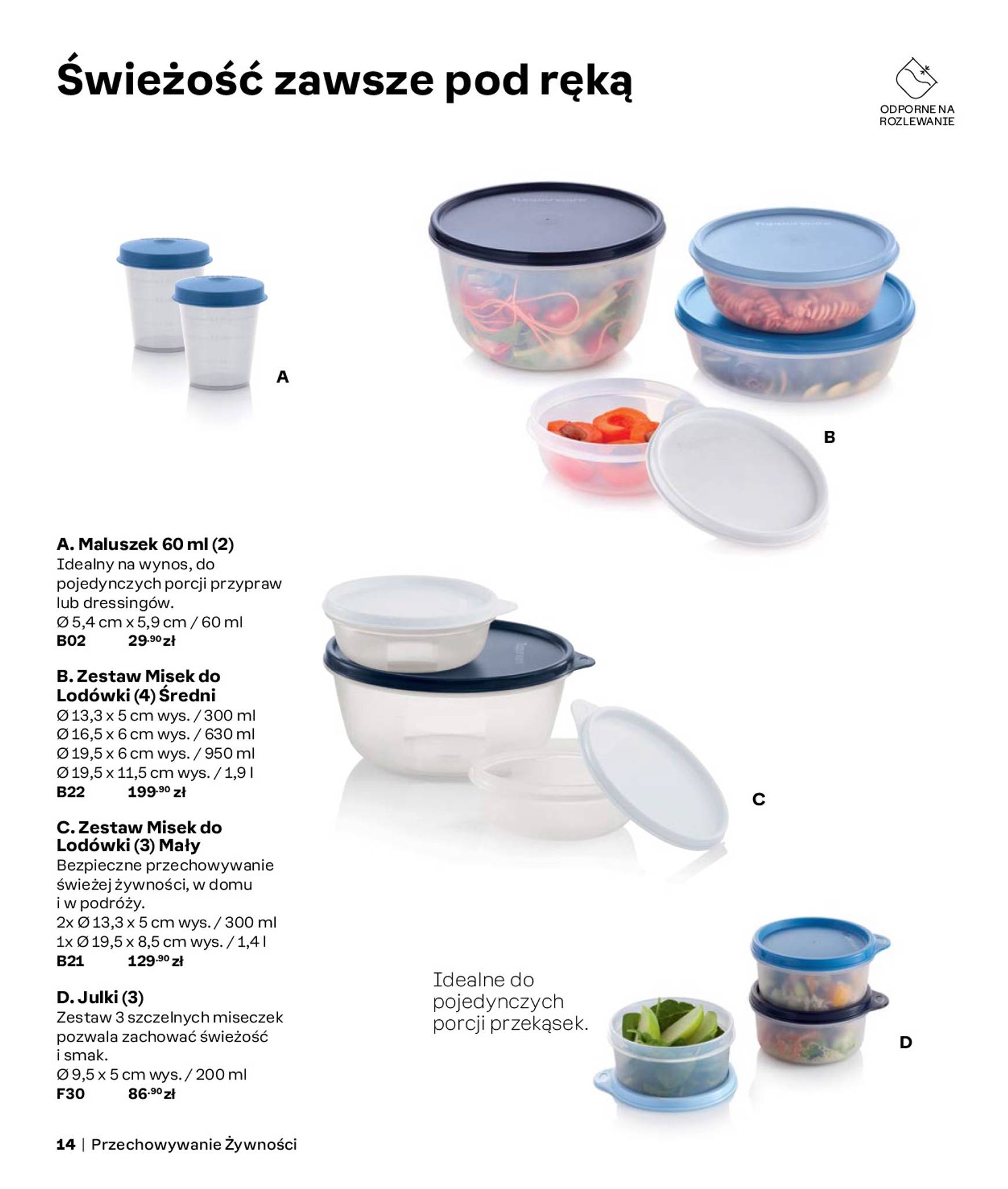 tupperware - Aktualna Tupperware gazetka ważna od 04.09. - 28.02. - page: 14