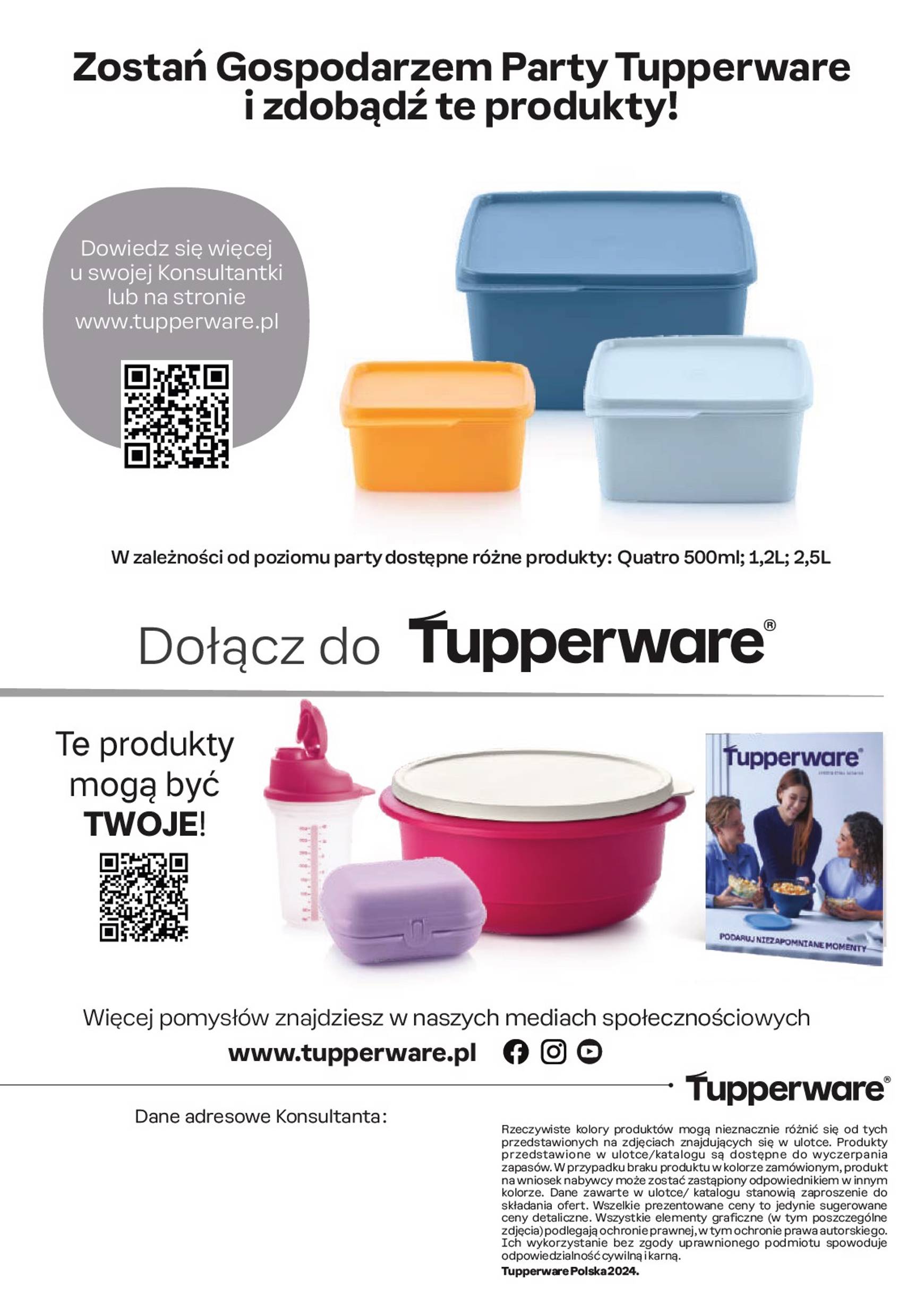 tupperware - Aktualna Tupperware gazetka ważna od 02.09. - 29.09. - page: 8