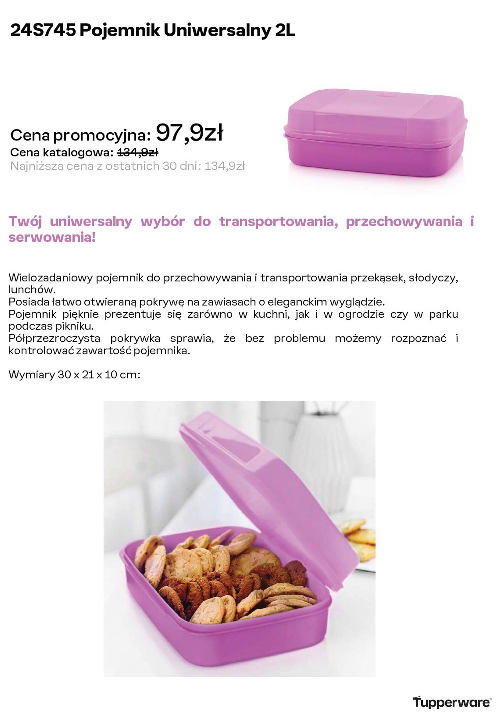 tupperware - Aktualna Tupperware gazetka ważna od 17.09. - 22.09. - page: 6