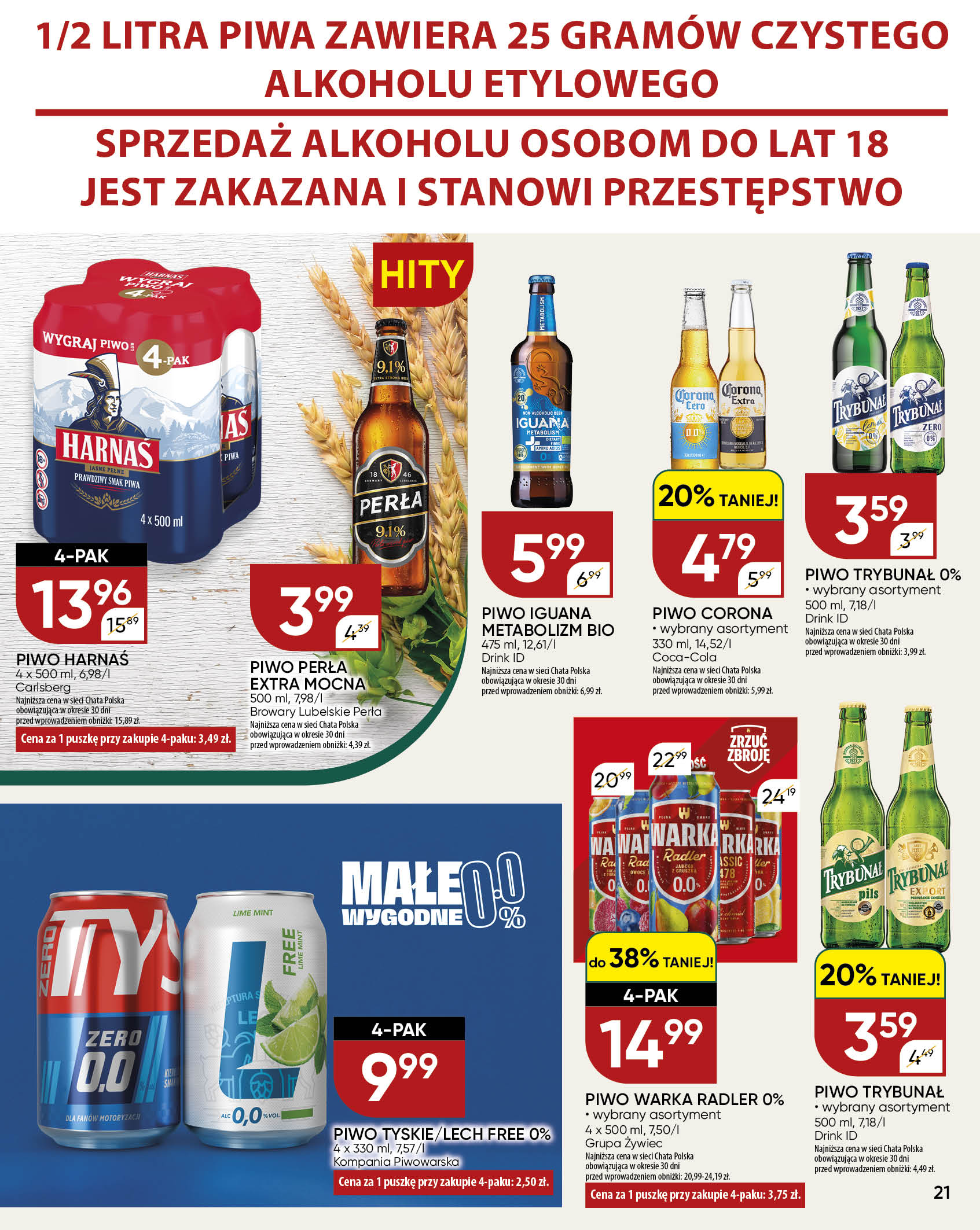 chata-polska - Aktualna gazetka Chata Polska - Hity tygodnia ważna od 21.05.2026 do 31.05.2026 - page: 21