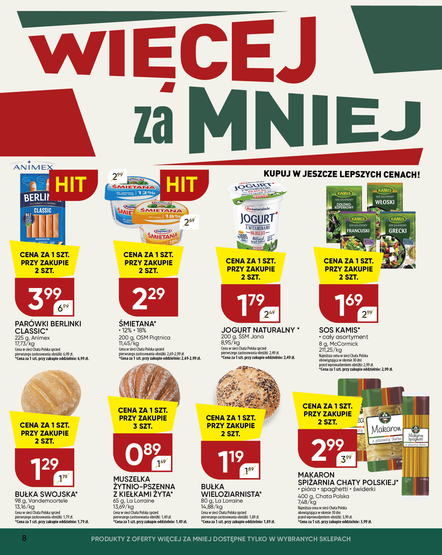 chata-polska - Aktualna gazetka Chata Polska - Hity tygodnia ważna od 21.05.2026 do 31.05.2026 - page: 8