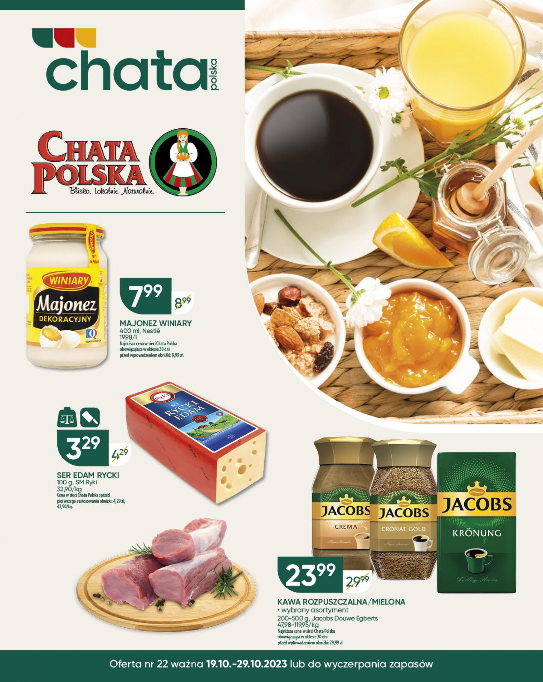 chata-polska - Gazetka Chata Polska od czwartku 19.10. - page: 1
