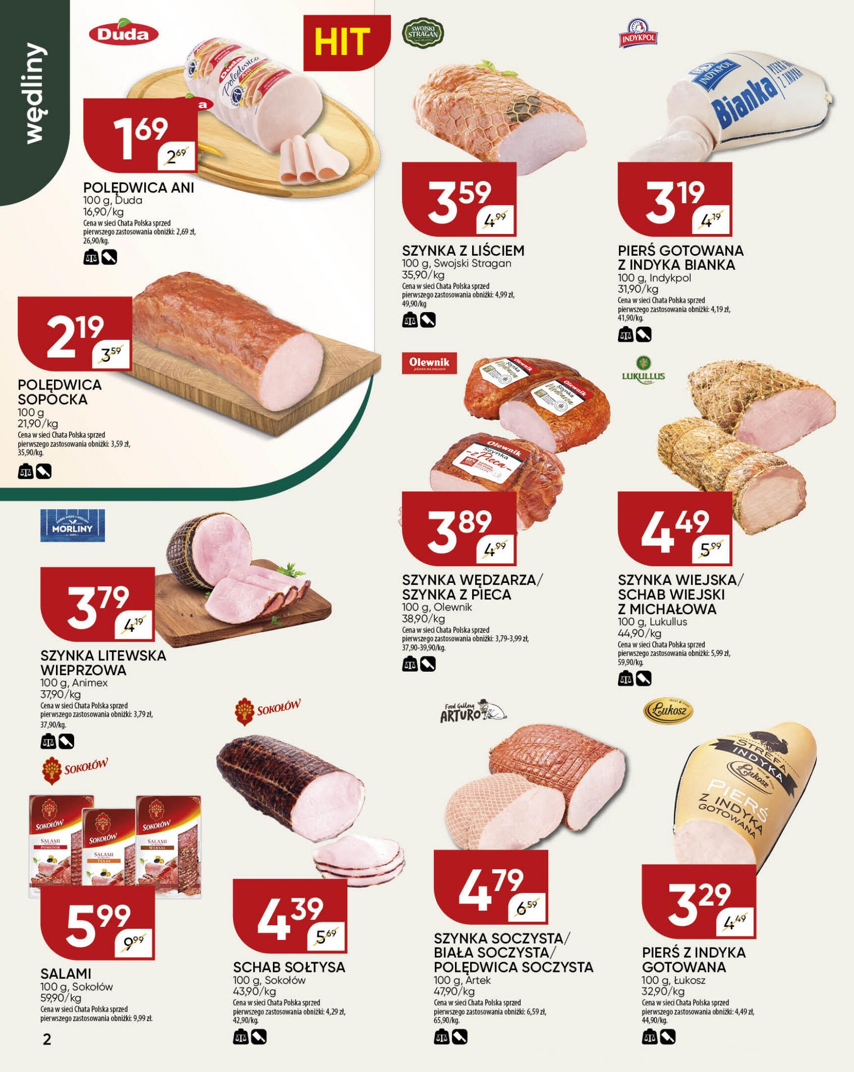 chata-polska - Chata Polska gazetka aktualna ważna od 01.08. - 11.08. - page: 2