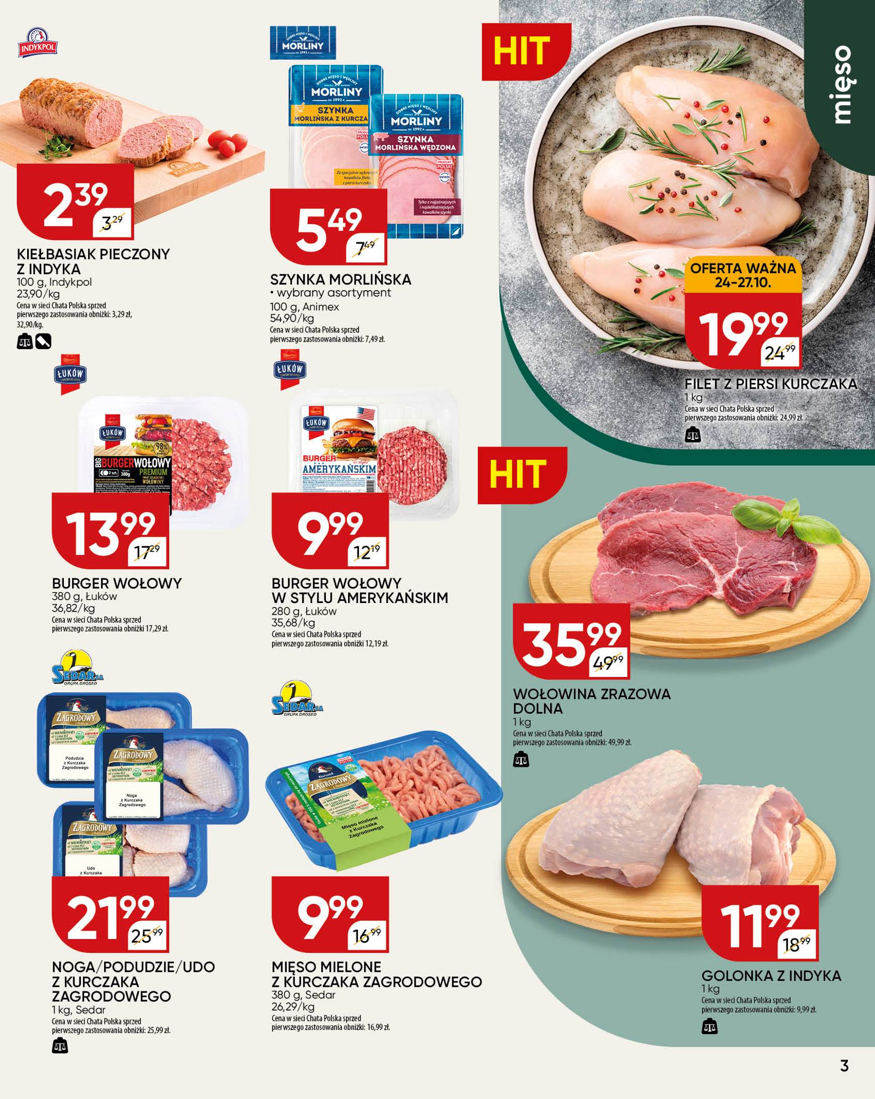 chata-polska - Chata Polska gazetka ważna od 24.10. - 03.11. - page: 3