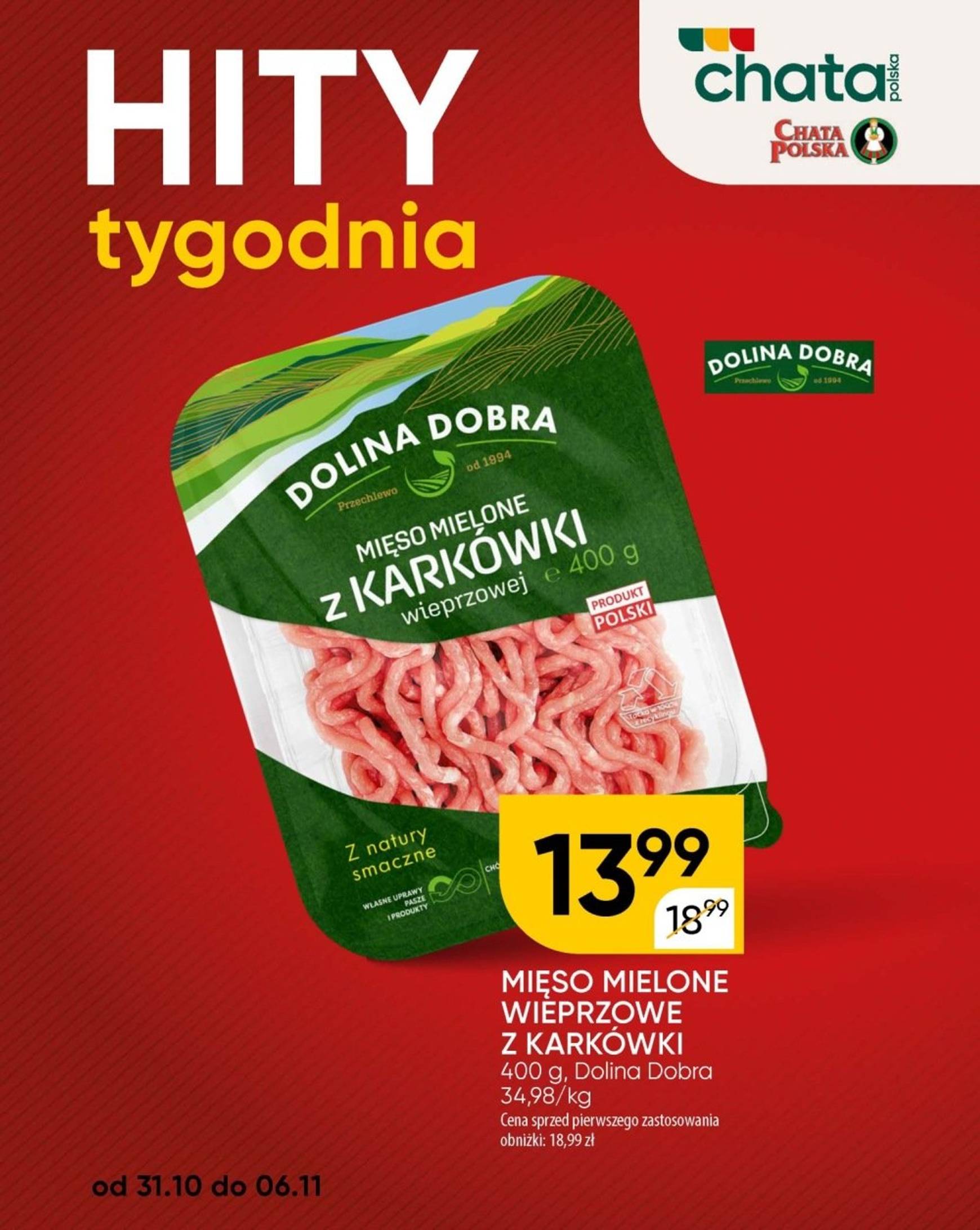 chata-polska - Chata Polska - Hity tygodnia gazetka ważna od 31.10. - 06.11. - page: 3