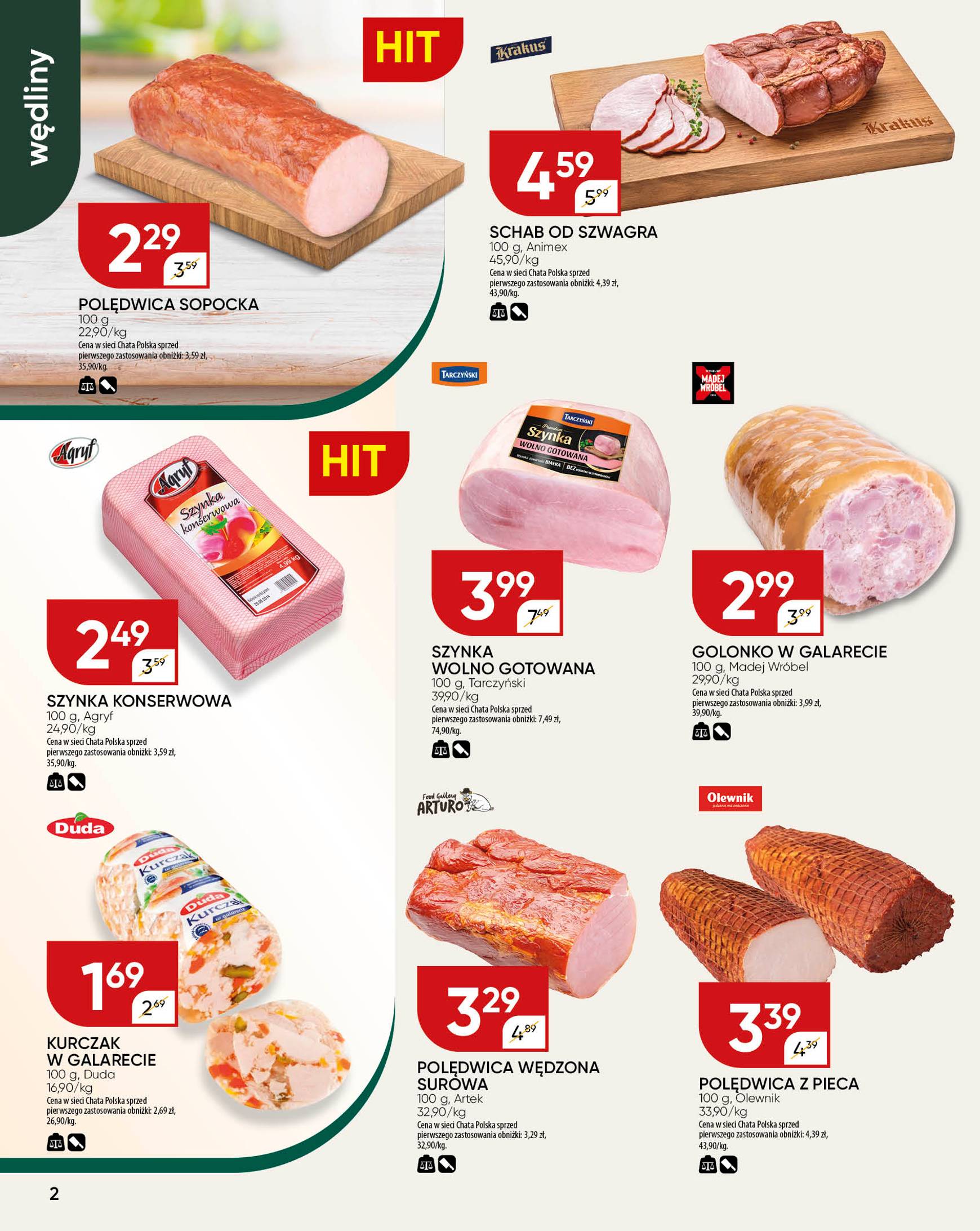 chata-polska - Chata Polska gazetka ważna od 07.11. - 17.11. - page: 2