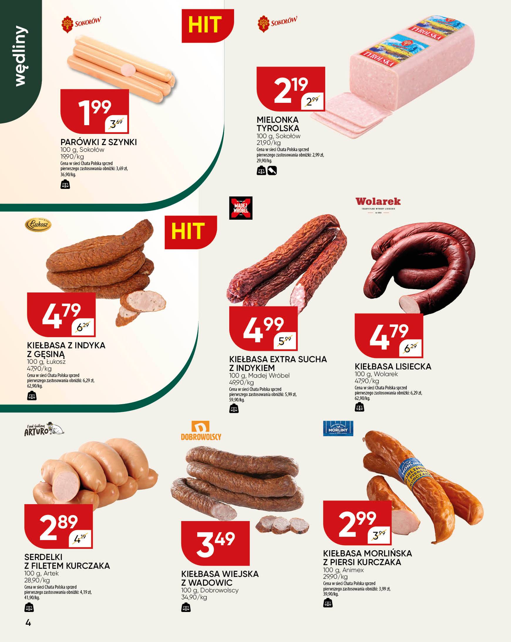 chata-polska - Chata Polska gazetka ważna od 07.11. - 17.11. - page: 4