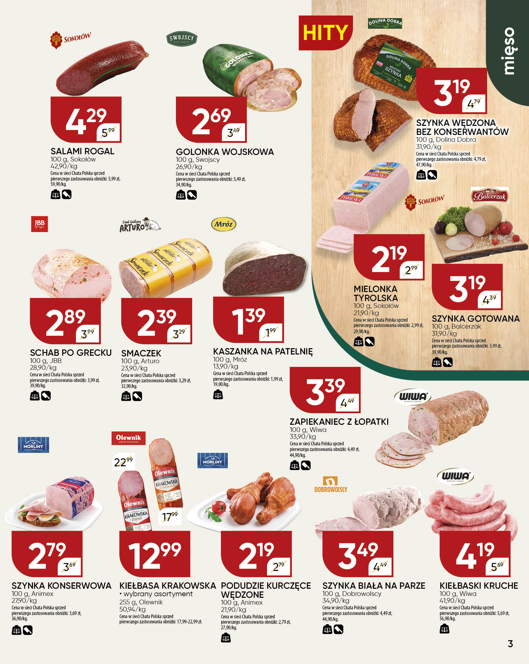 chata-polska - Chata Polska gazetka ważna od 27.02. - 09.03. - page: 3