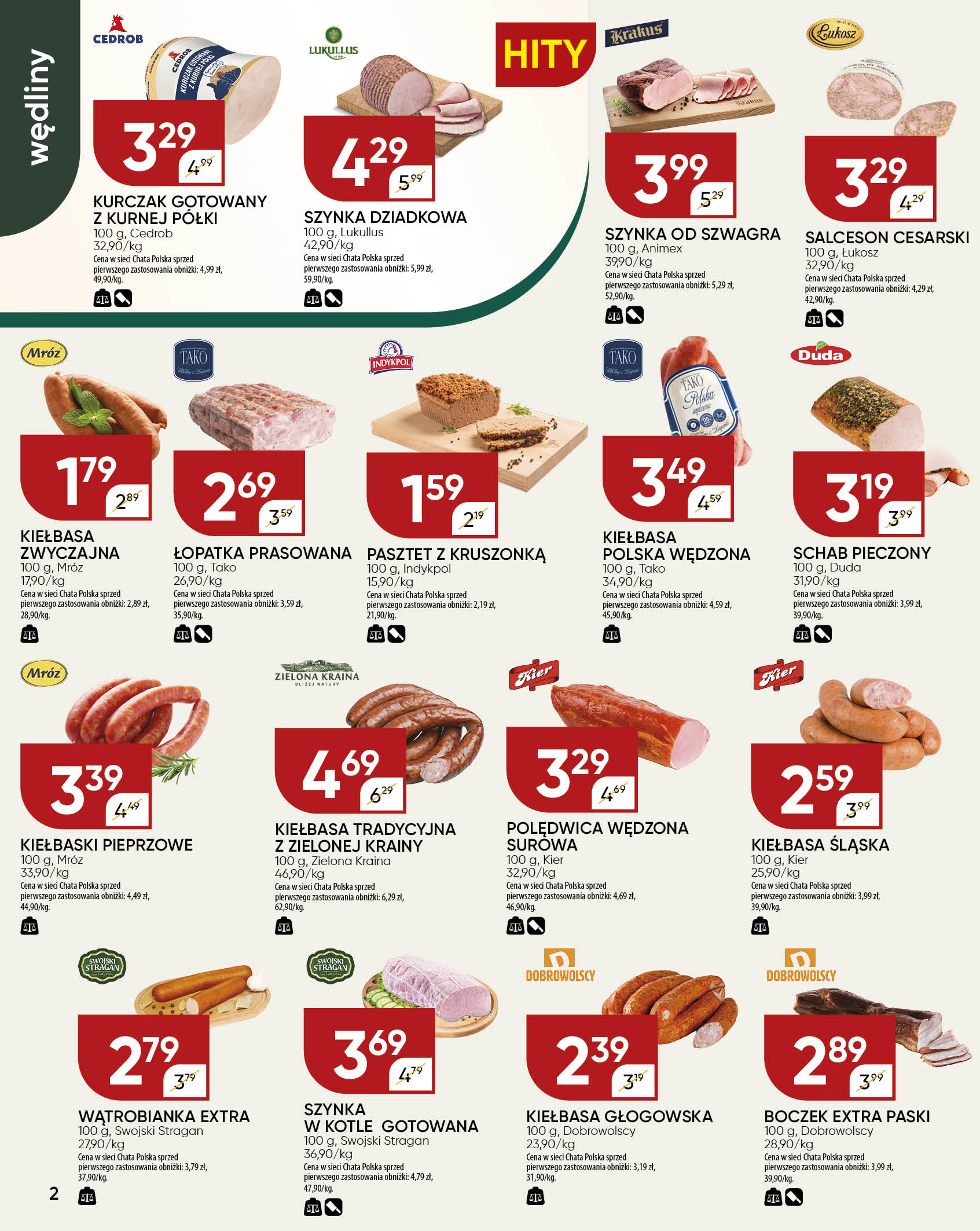 chata-polska - Chata Polska gazetka ważna od 13.03. - 23.03. - page: 2