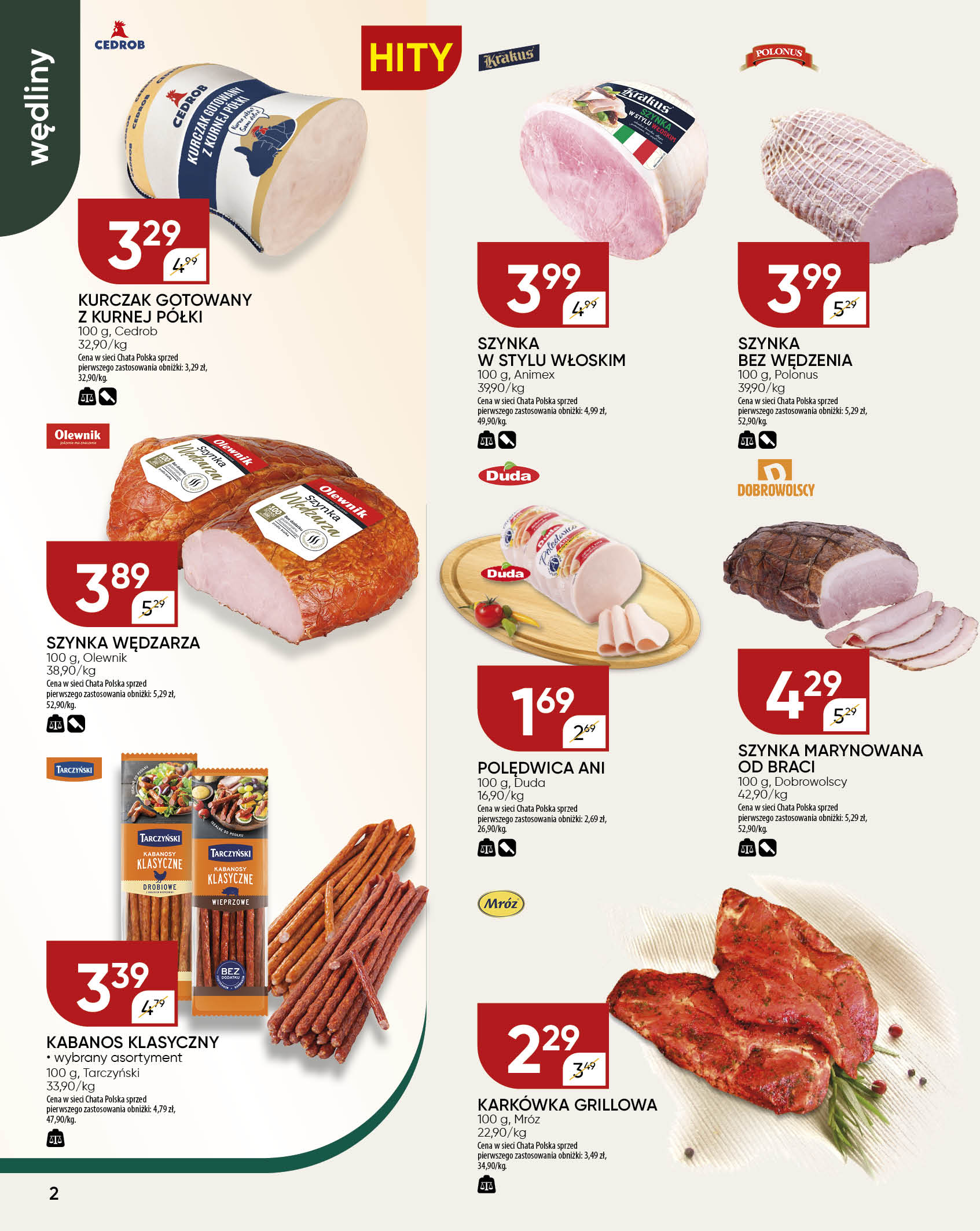 chata-polska - Chata Polska gazetka ważna od 24.04. - 04.05. - page: 2