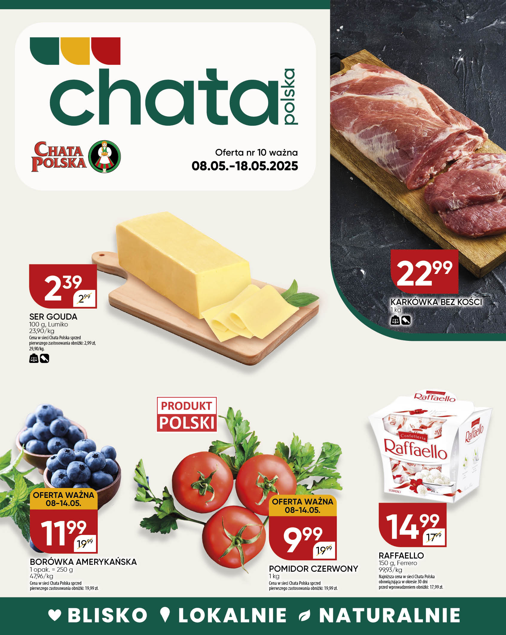 chata-polska - Chata Polska gazetka ważna od 08.05. - 18.05.