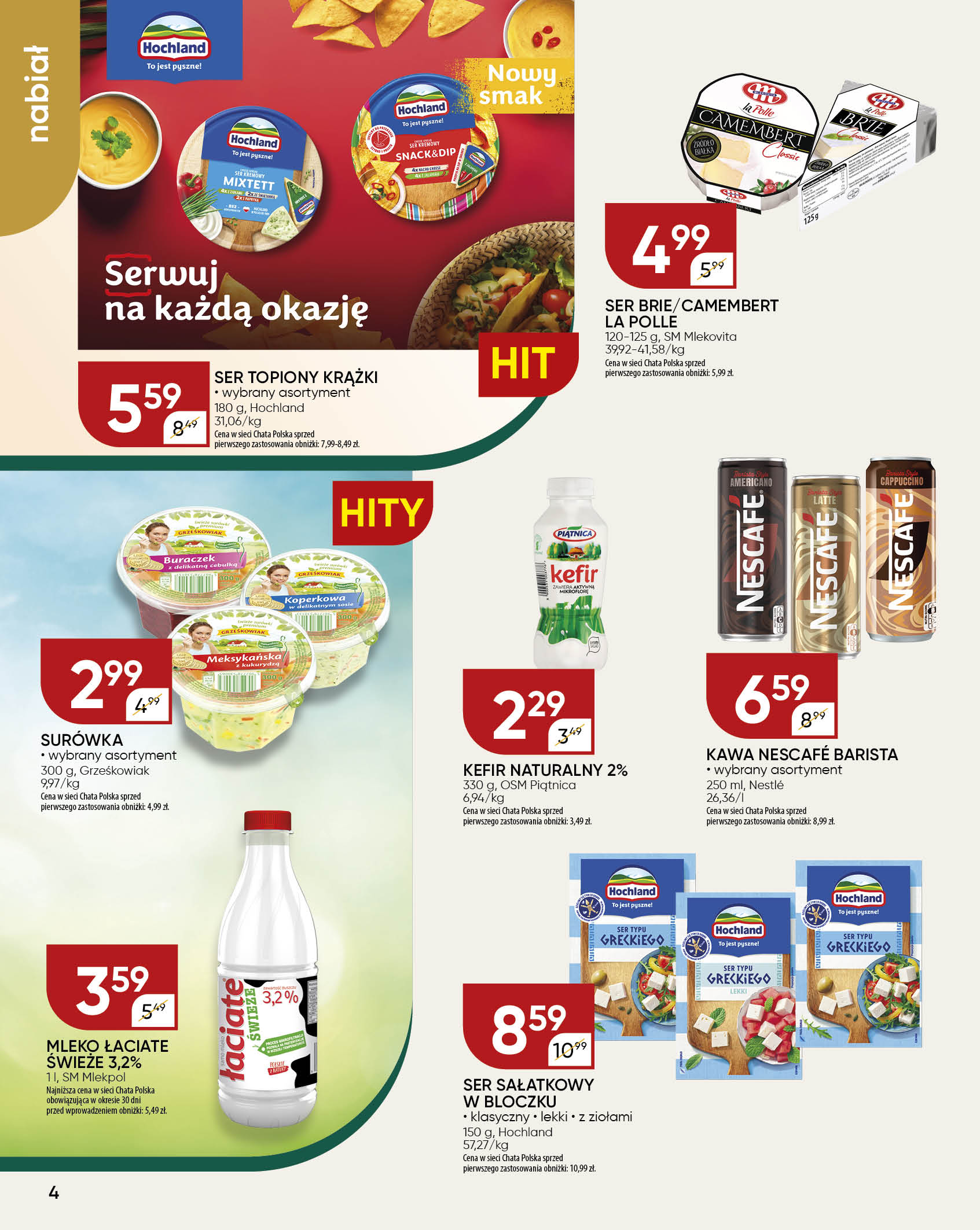chata-polska - Chata Polska gazetka ważna od 08.05. - 18.05. - page: 4