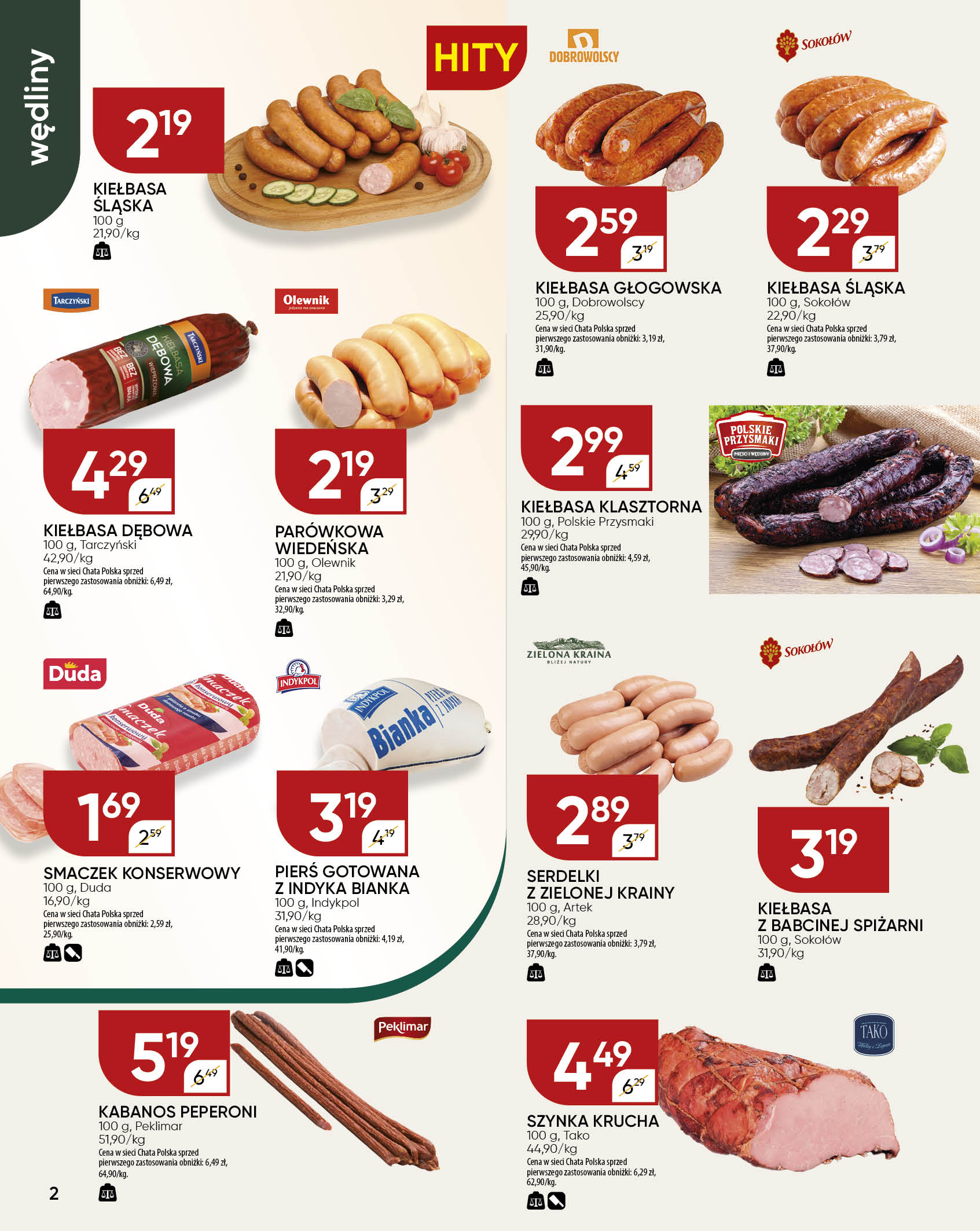 chata-polska - Chata Polska gazetka ważna od 08.05. - 18.05. - page: 2