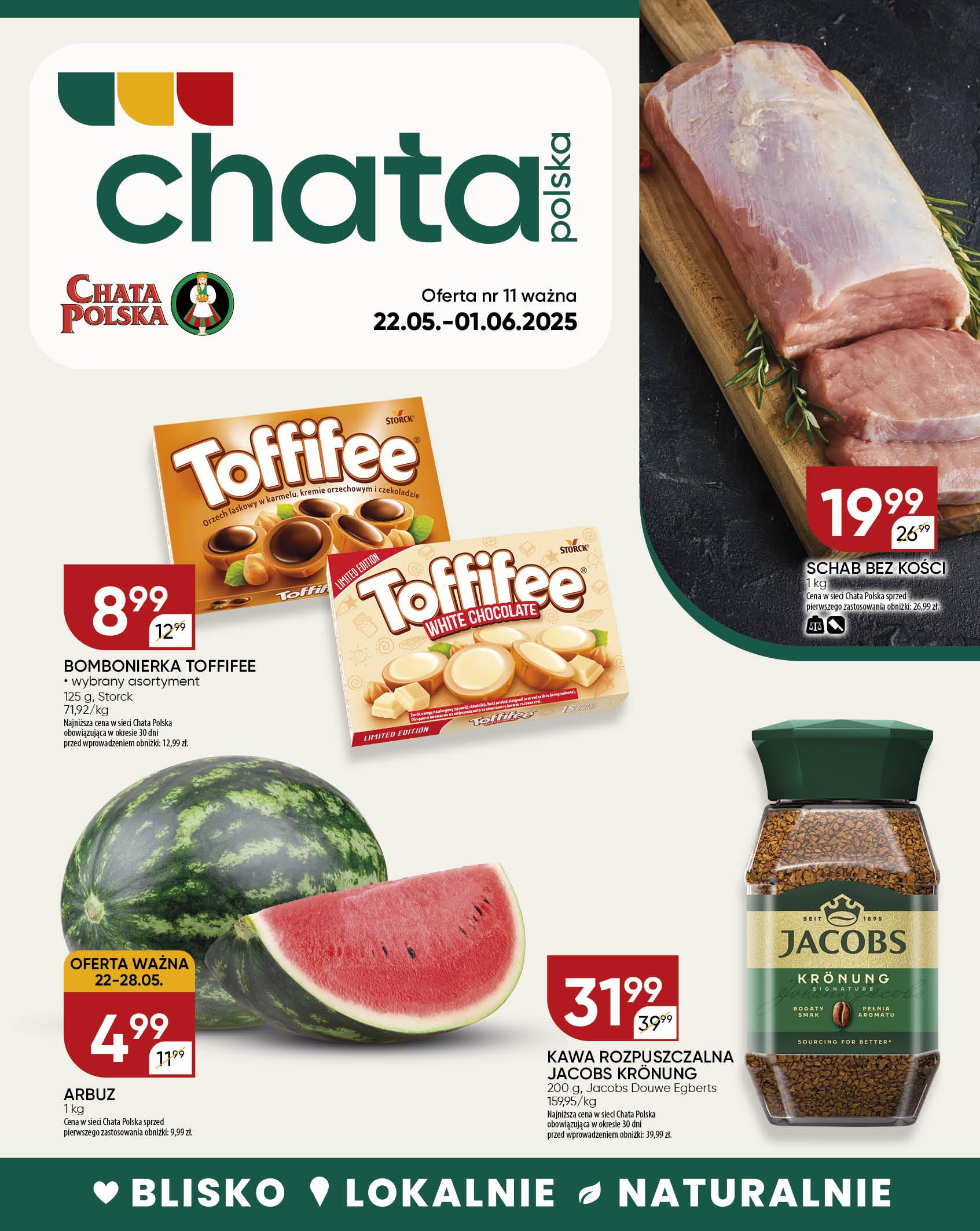 chata-polska - Chata Polska gazetka ważna od 22.05. - 01.06. - page: 1