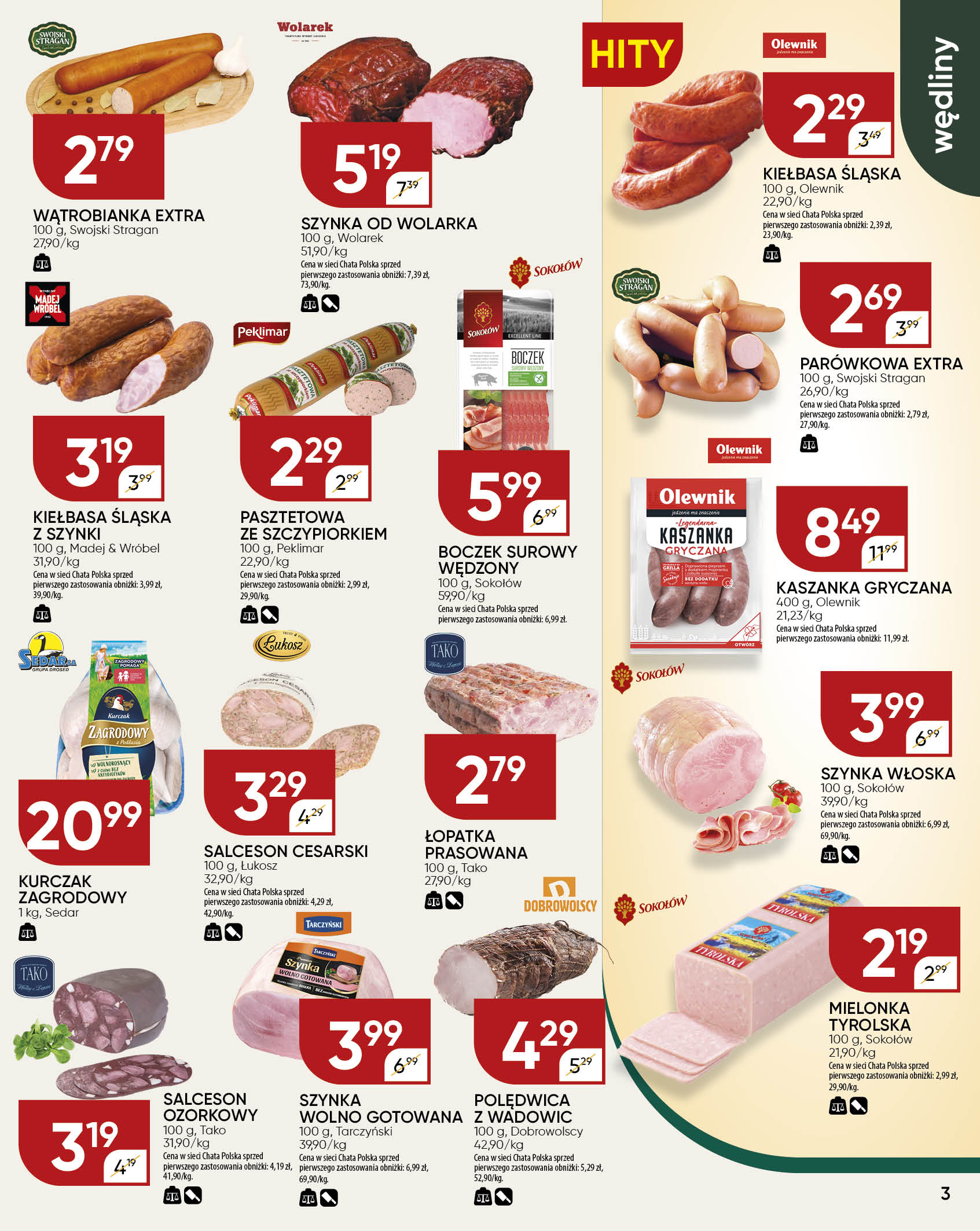 chata-polska - Chata Polska gazetka ważna od 22.05. - 01.06. - page: 3