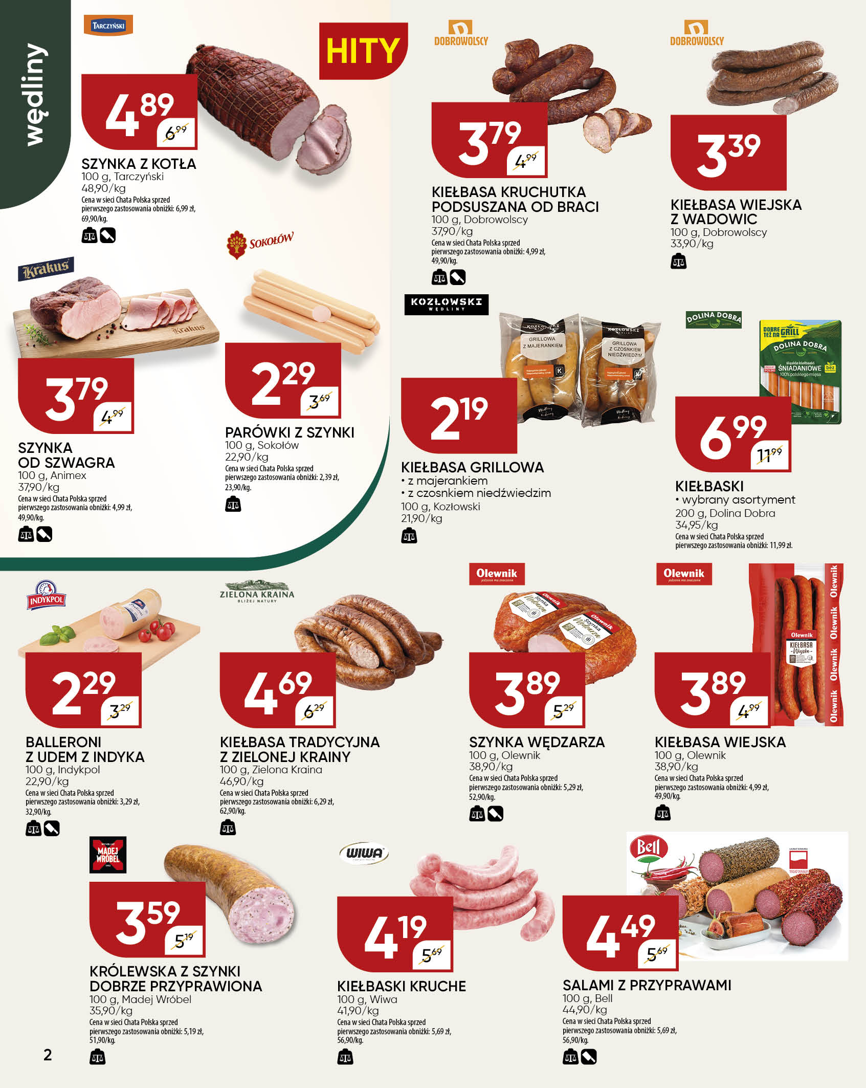 chata-polska - Gazetka Chata Polska ważna od 17.06. - 29.06. - page: 2
