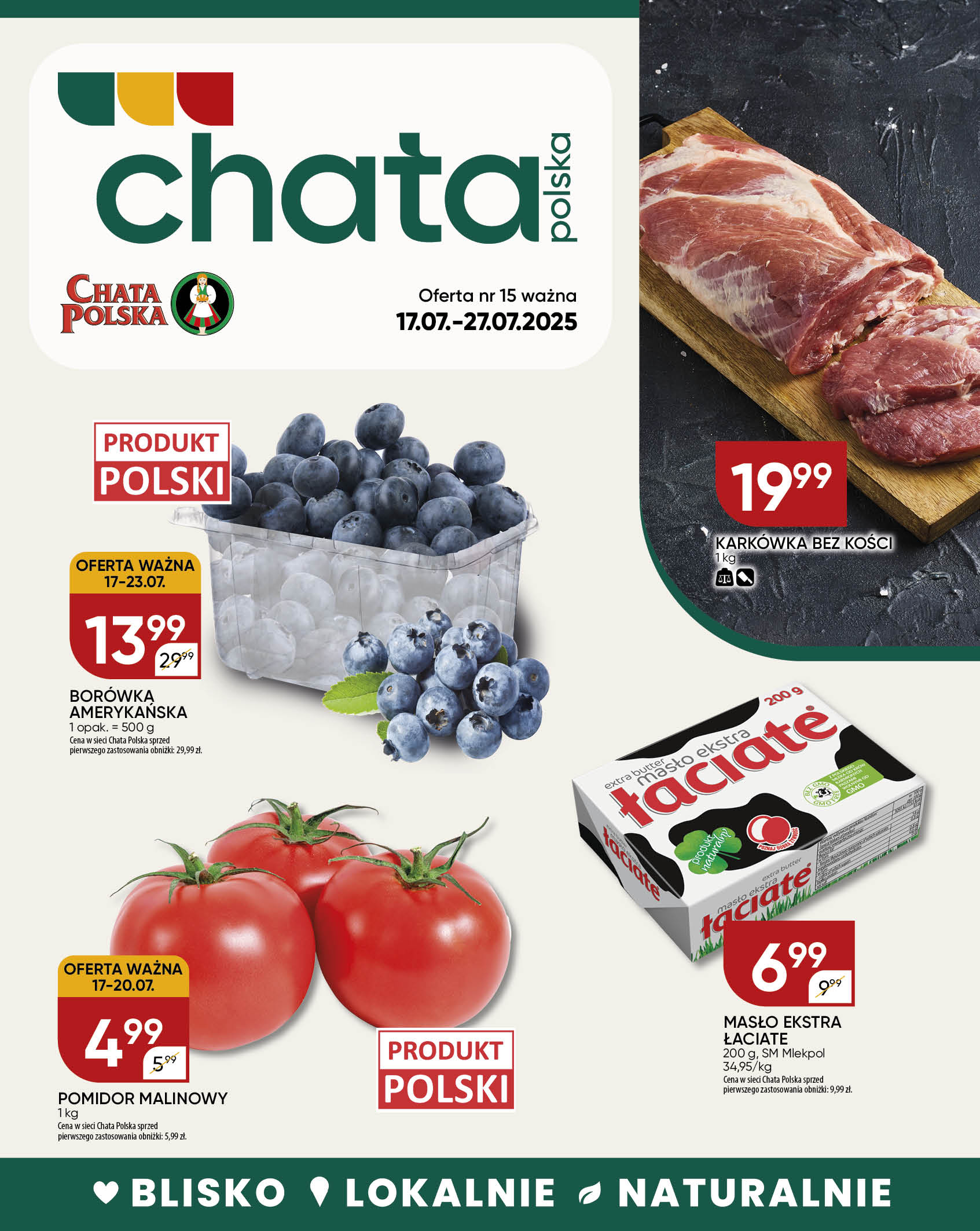 chata-polska - Gazetka Chata Polska ważna od 17.07. - 27.07.