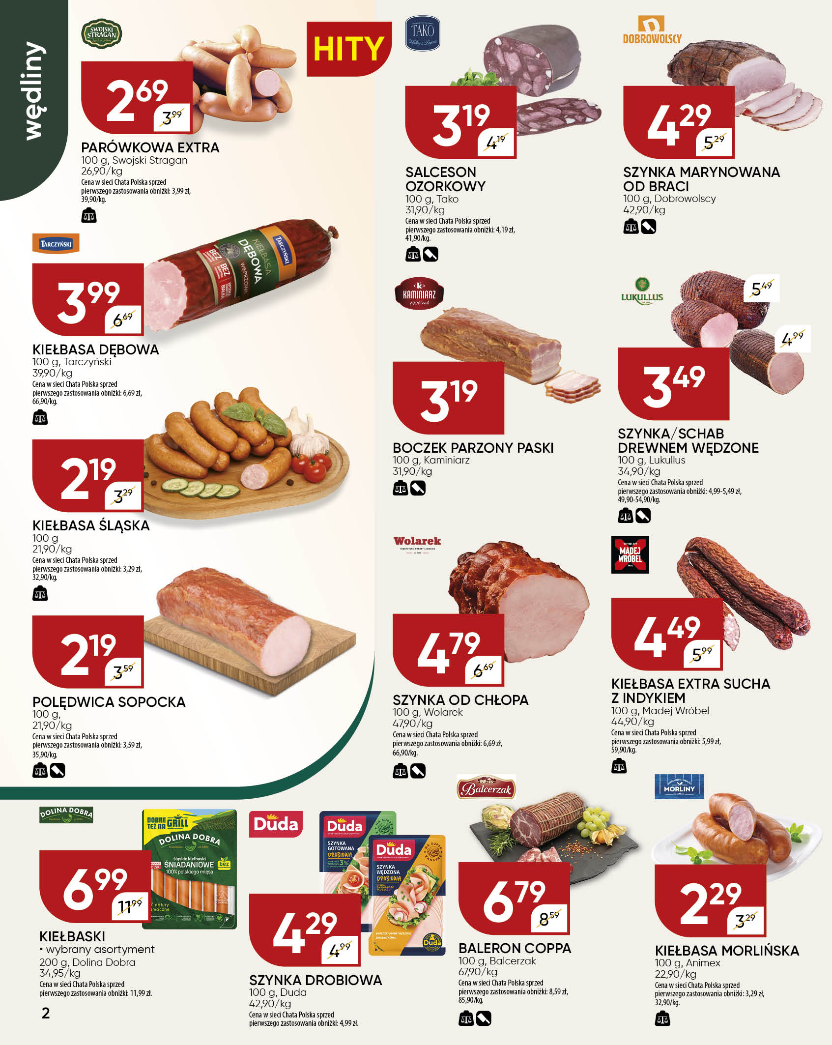 chata-polska - Gazetka Chata Polska - ważna od 13.08. do 24.08. - page: 2
