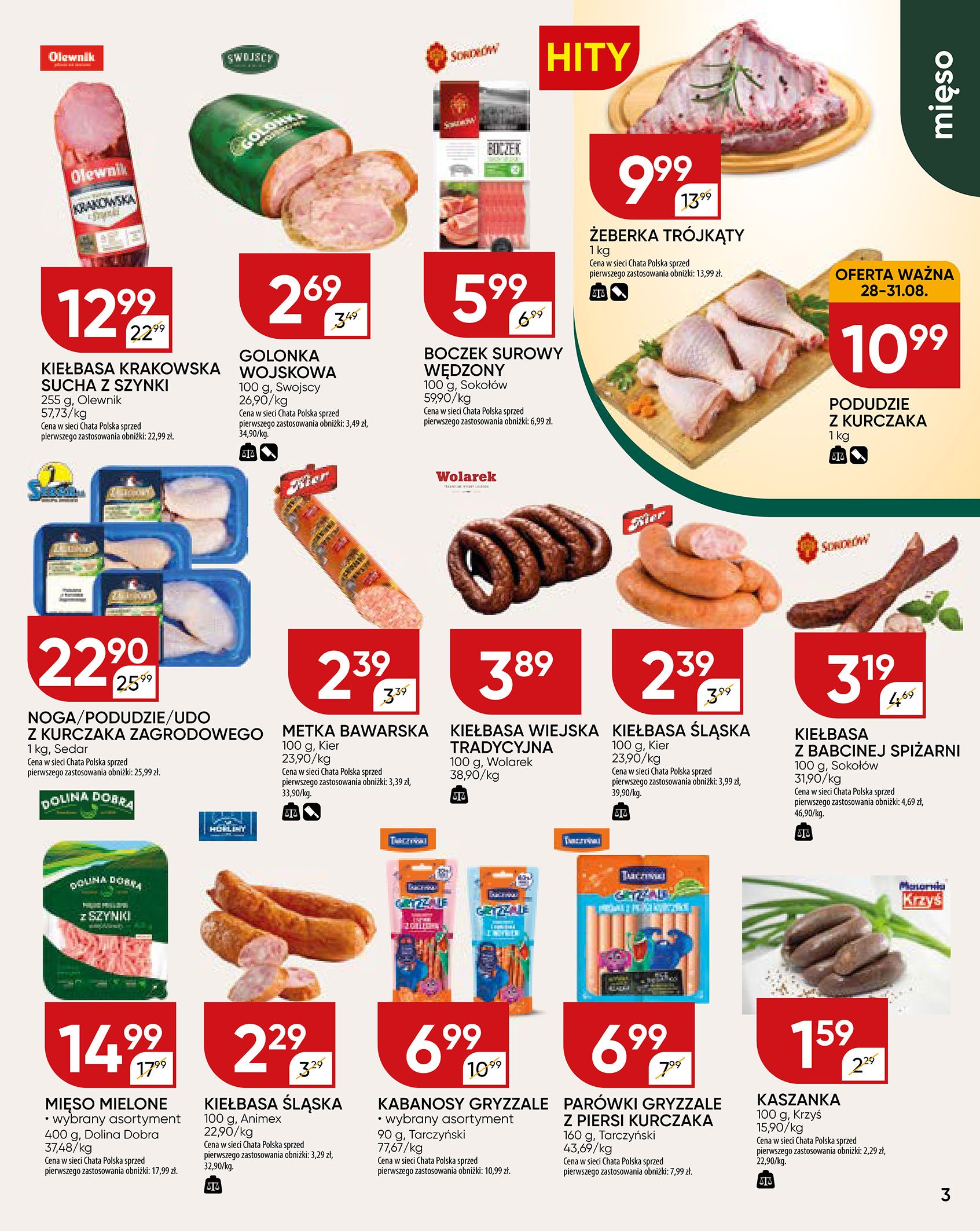 chata-polska - Gazetka Chata Polska - ważna od 28.08. do 07.09. - page: 3
