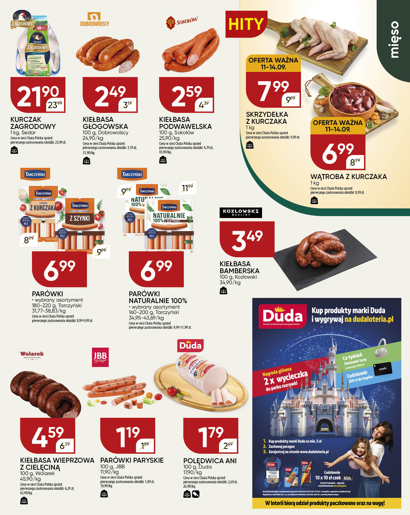chata-polska - Gazetka Chata Polska - ważna od 11.09. do 21.09. - page: 3