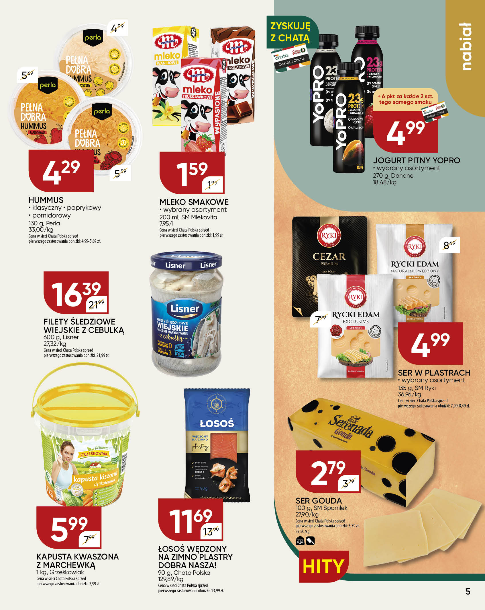 chata-polska - Gazetka Chata Polska - ważna od 25.09. do 05.10. - page: 5